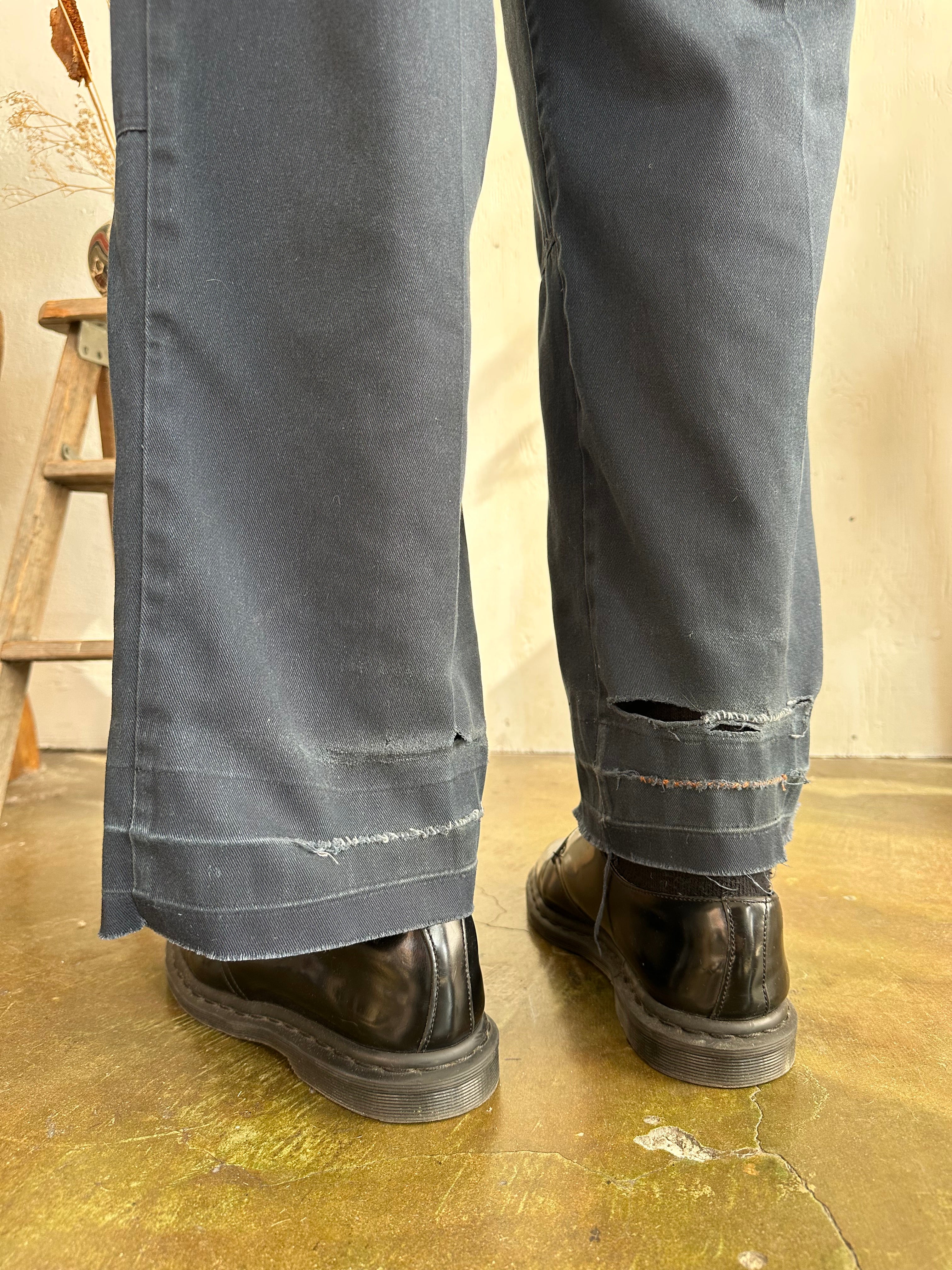 1990s Thrashed and Repaired Baggy Dickies (32/31)