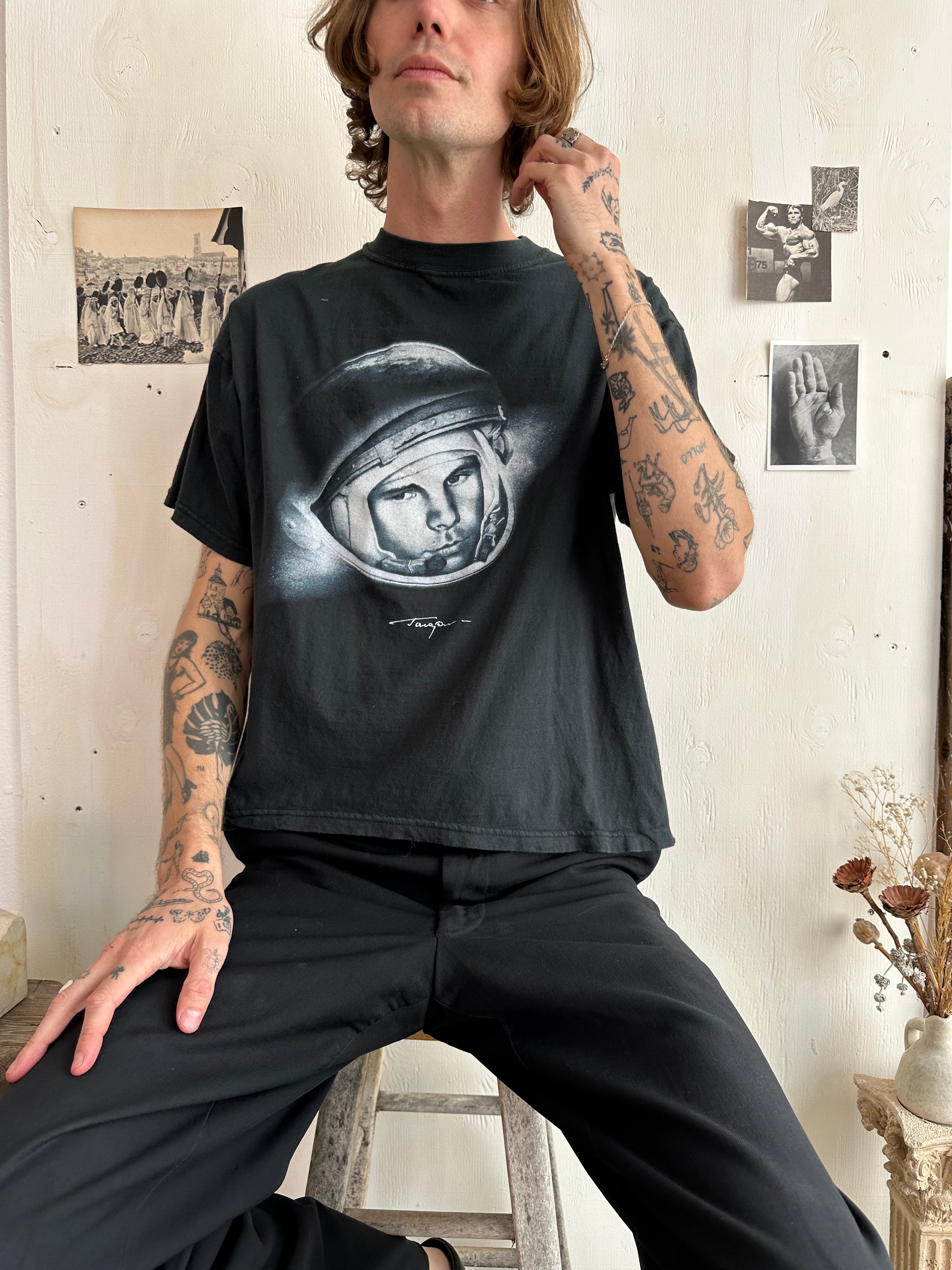 1980s CCCP Yuri Gagarin Tee (Boxy S/M)