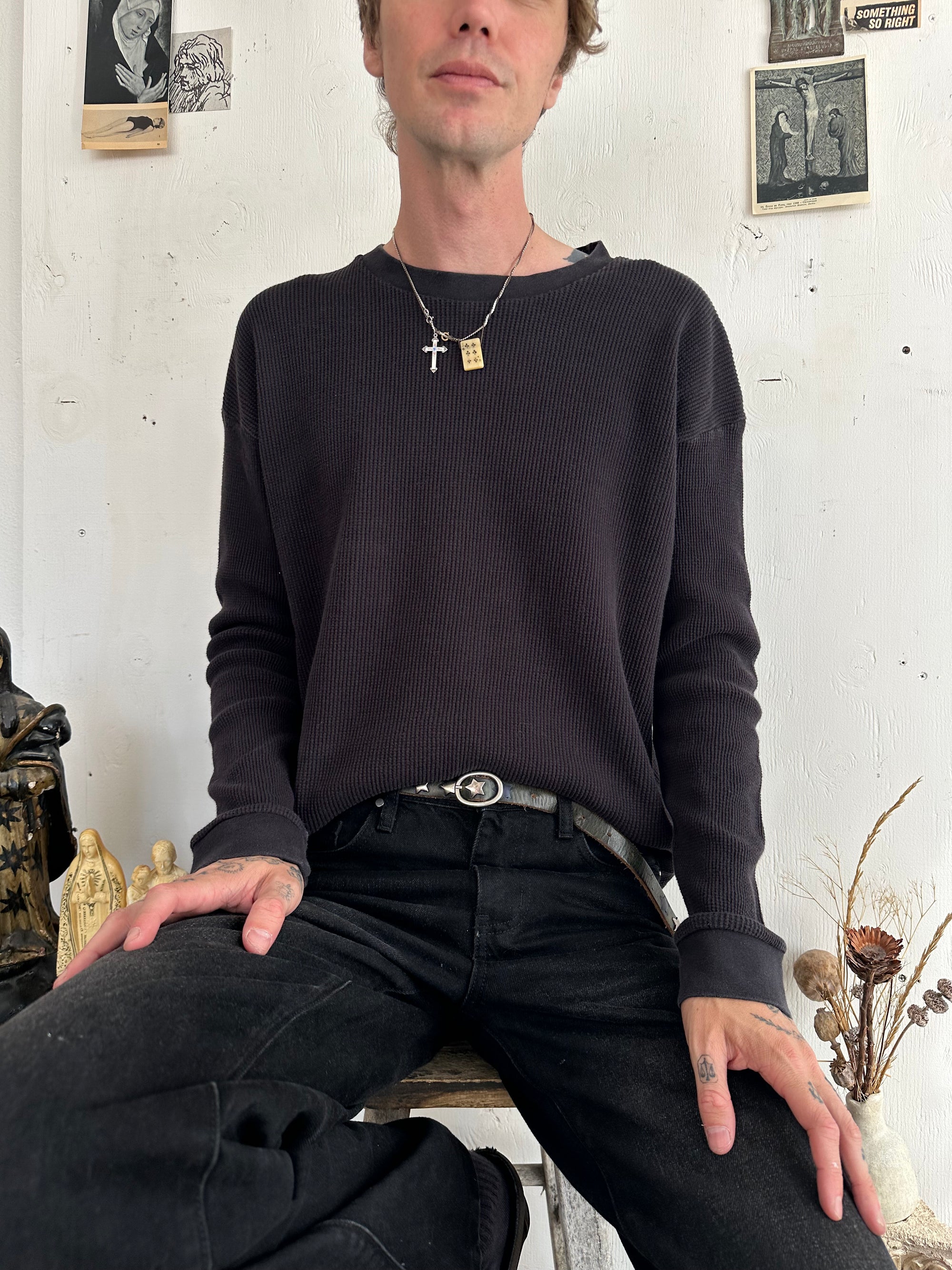 1990s Faded Black Thermal