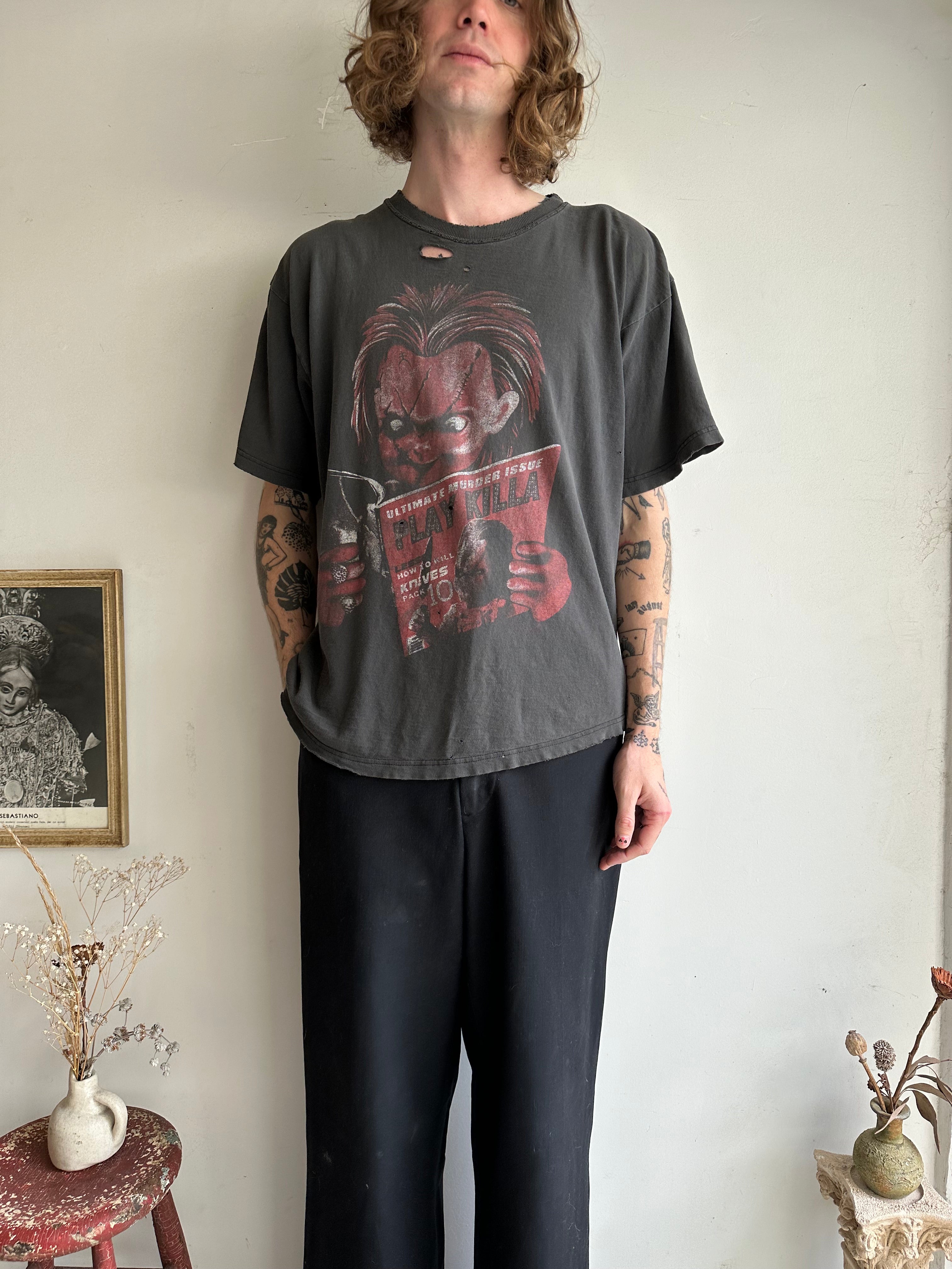 Late 90s/2000s Faded Chucky T-Shirt (XXL)