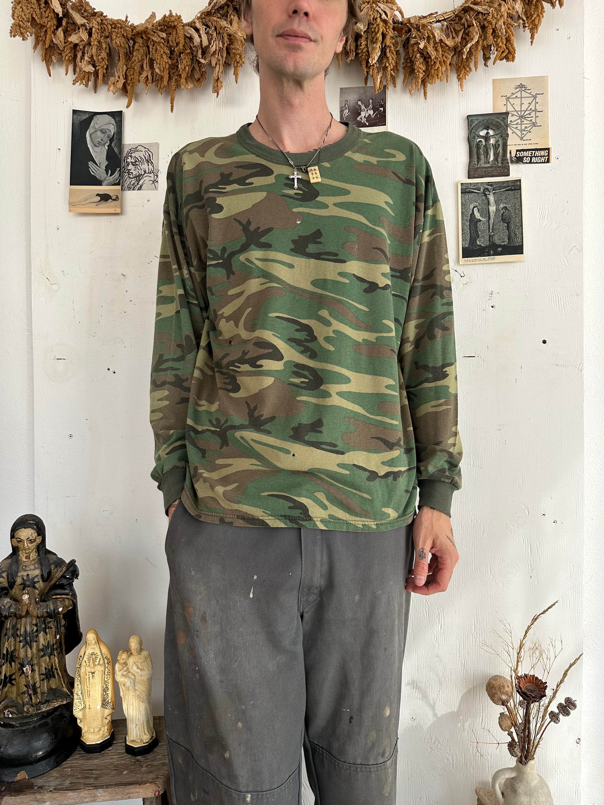 1990s British Camo Long Sleeve