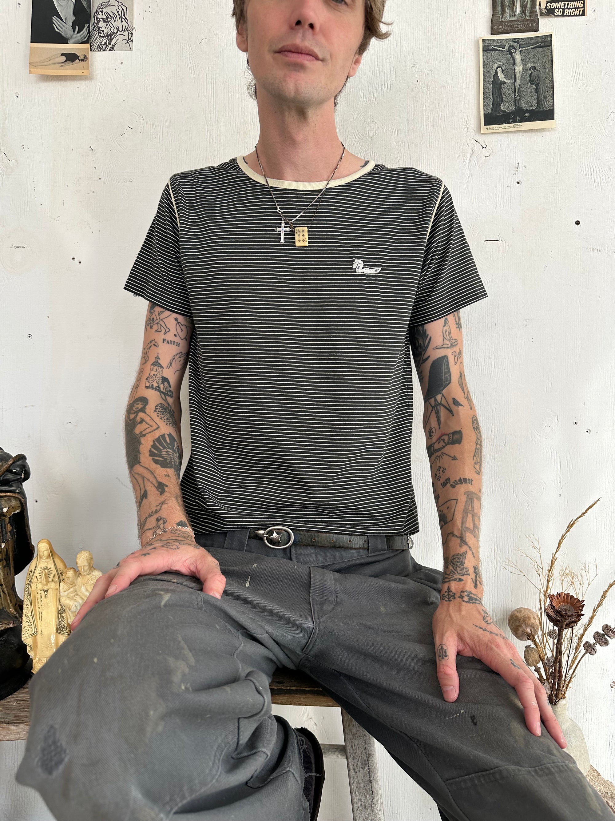1970s Micro Stripe Tee