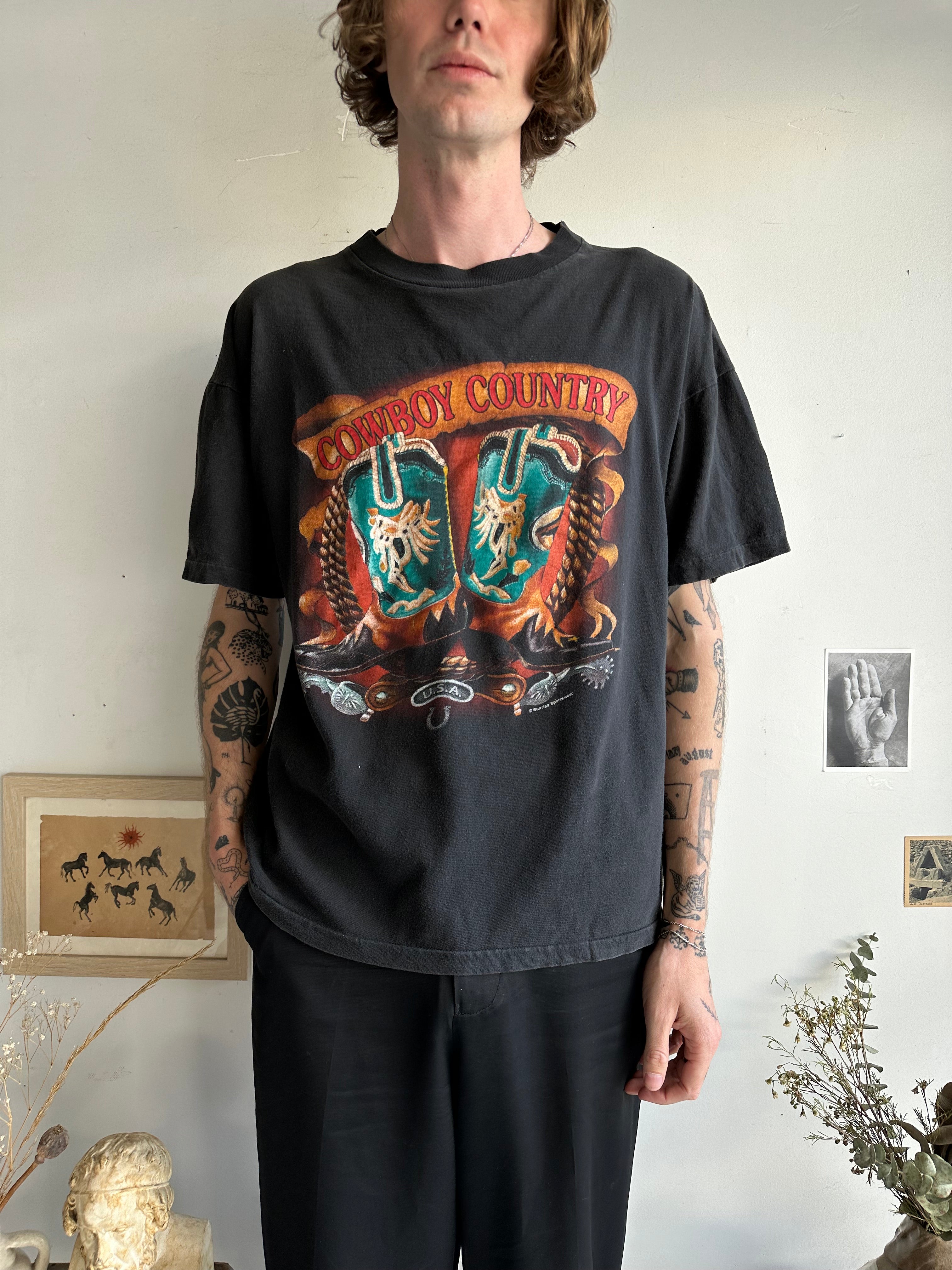 Cowboy Country T-Shirt (Boxy XL)
