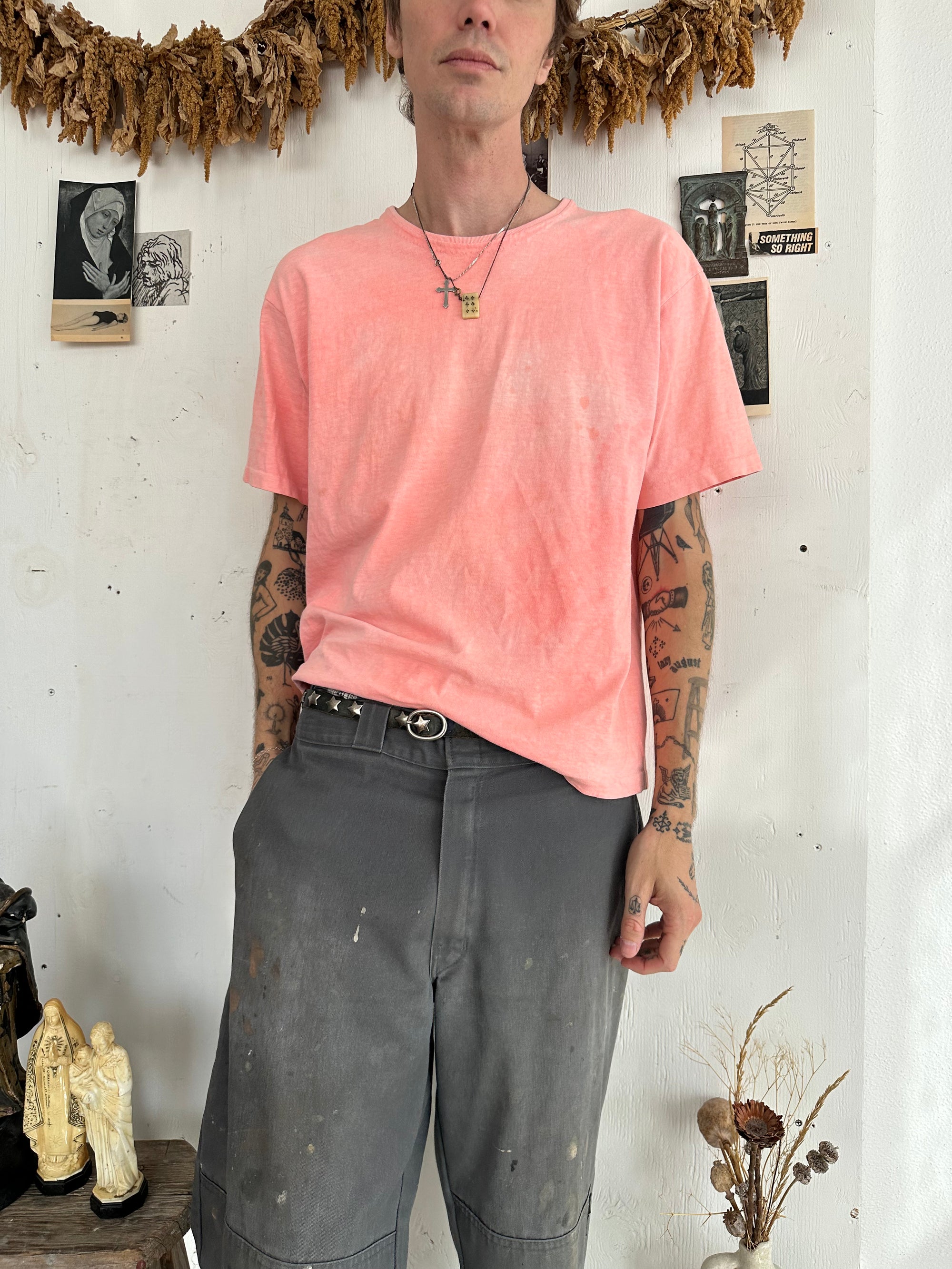 1980s Discolored Pink Tee