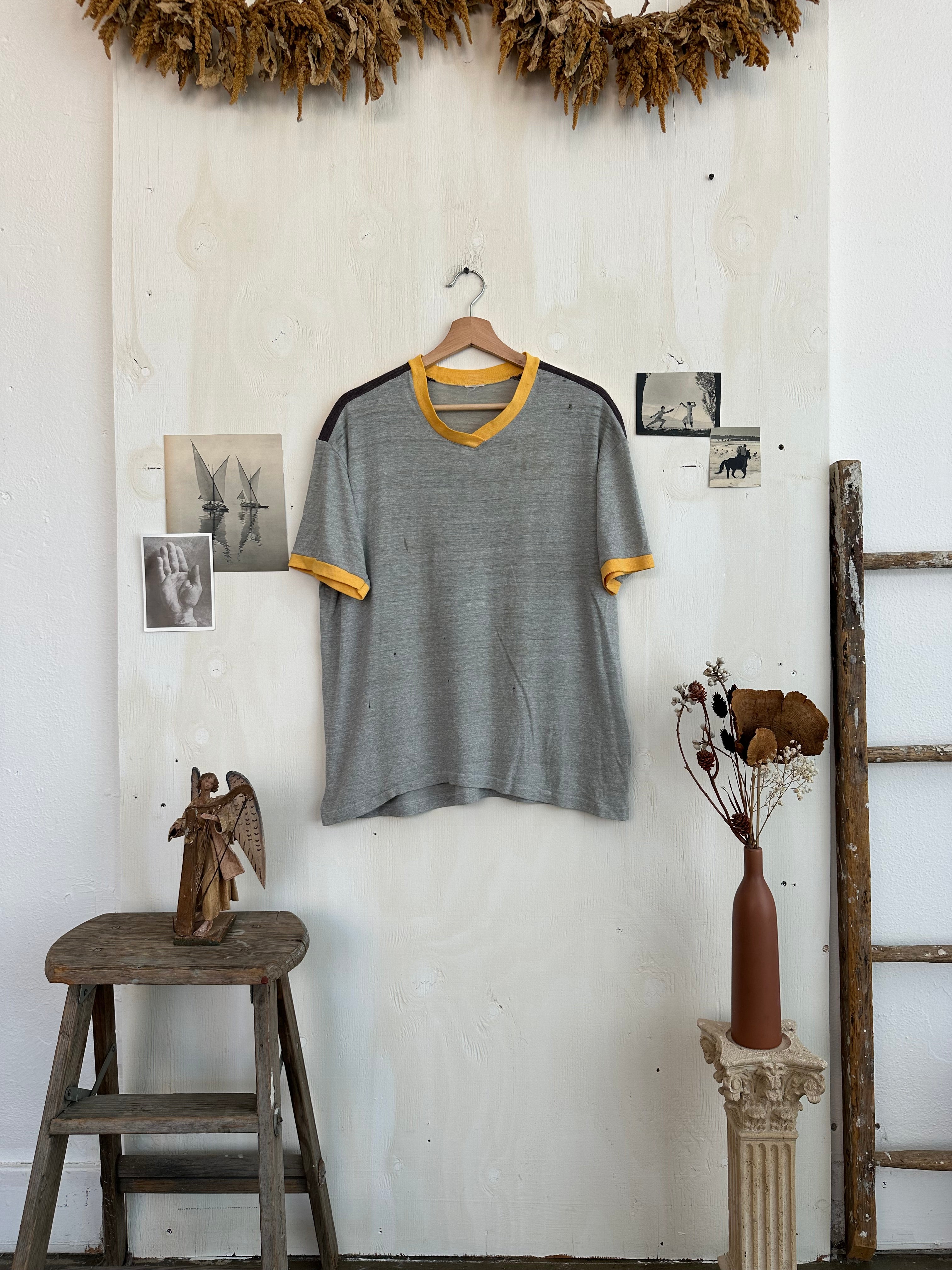 1970s Paper Thin Bush Mountain Athletic Tee (Boxy XL)