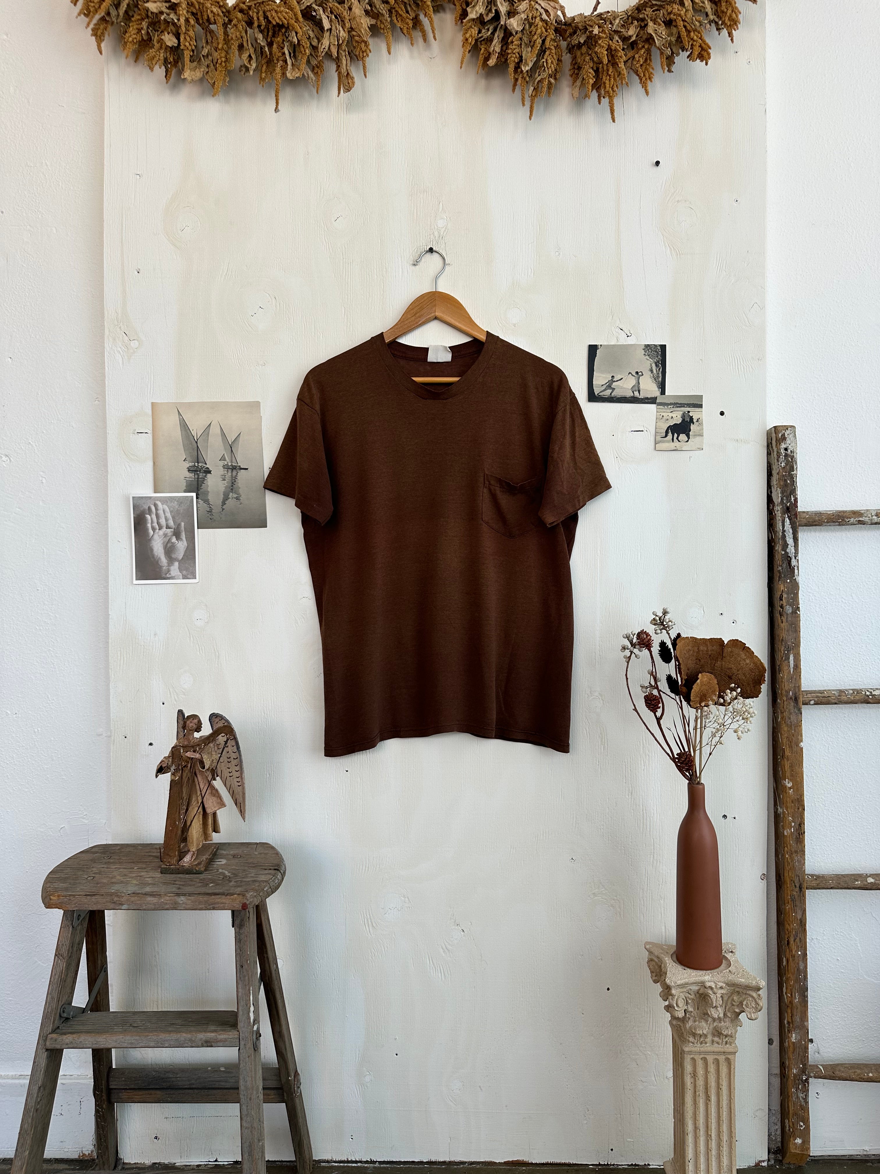 1980s Faded Brown Blank (Boxy M)