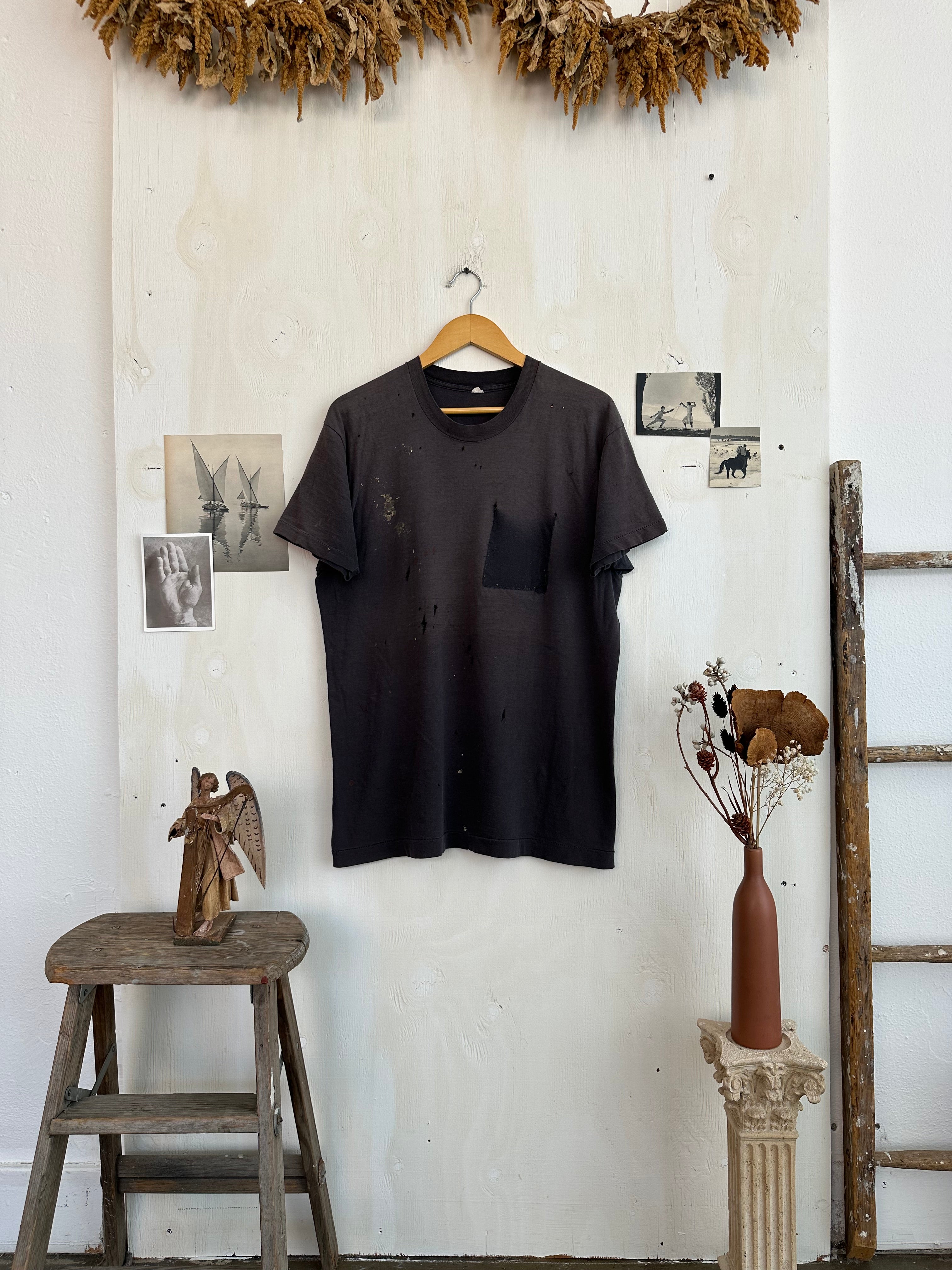 1980s Perfect Thrashed Black Blank (XL)