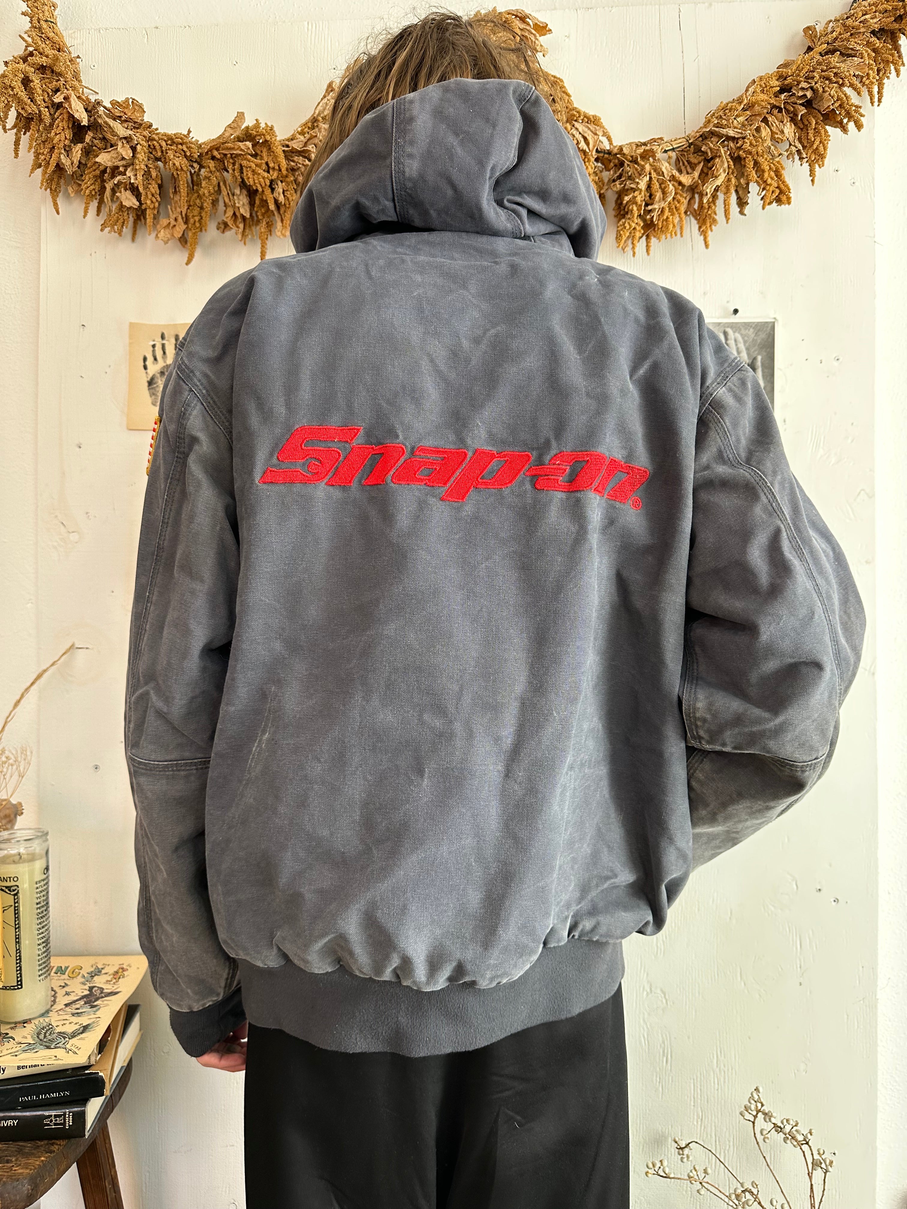 1990s Sunfaded Snap-On Work Jacket (Boxy XL)