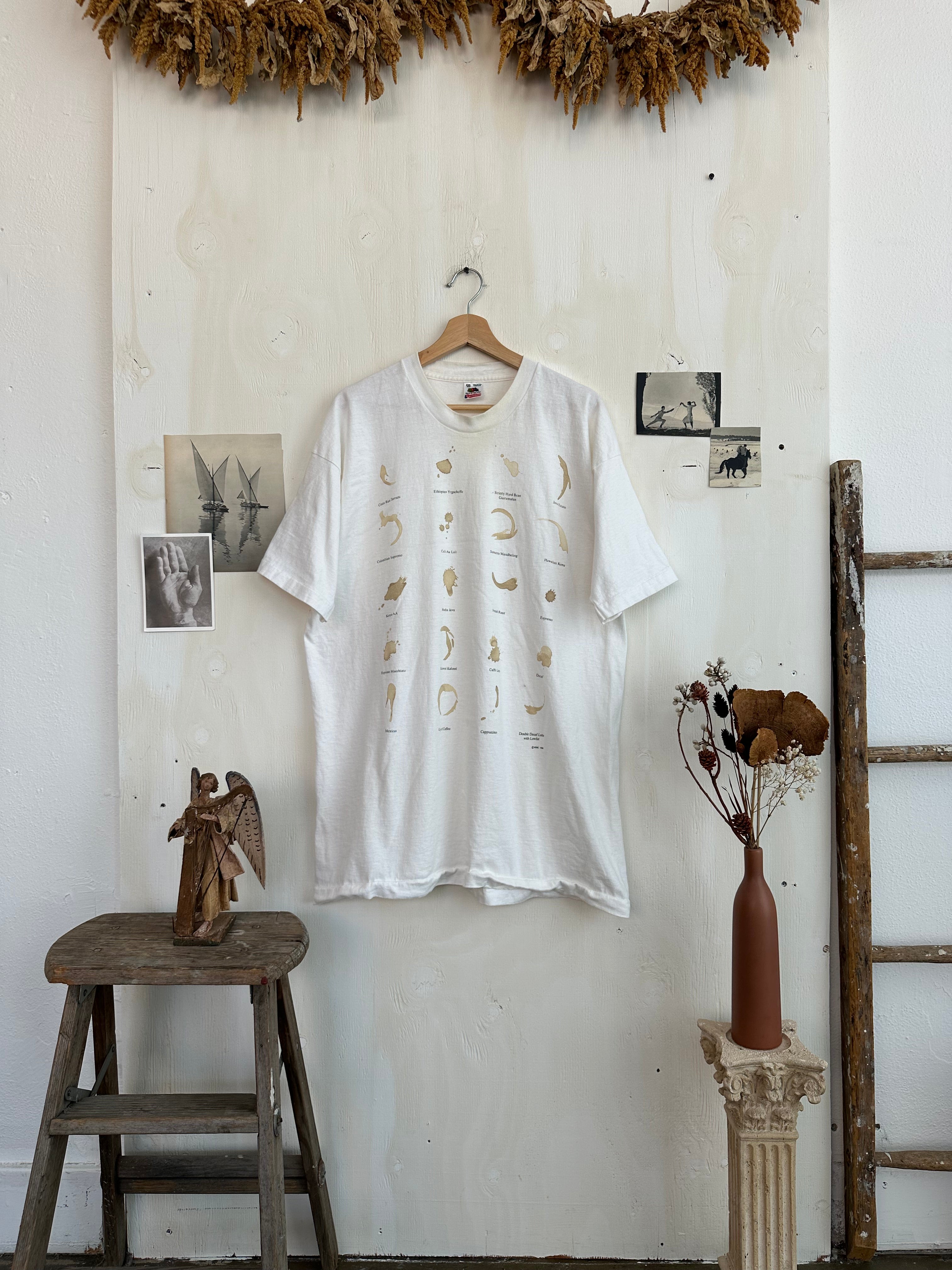 1990s Coffee Stain T-Shirt (XL)