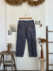 1990s Sunfaded Patched Carhartt Carpenter Pants (32/29)