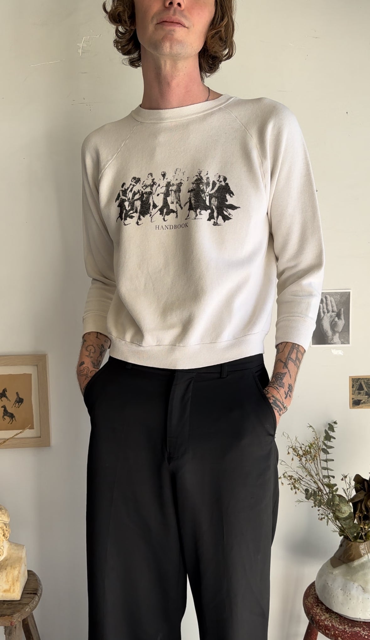 1980s Ashes Sweatshirt (Boxy S/M)