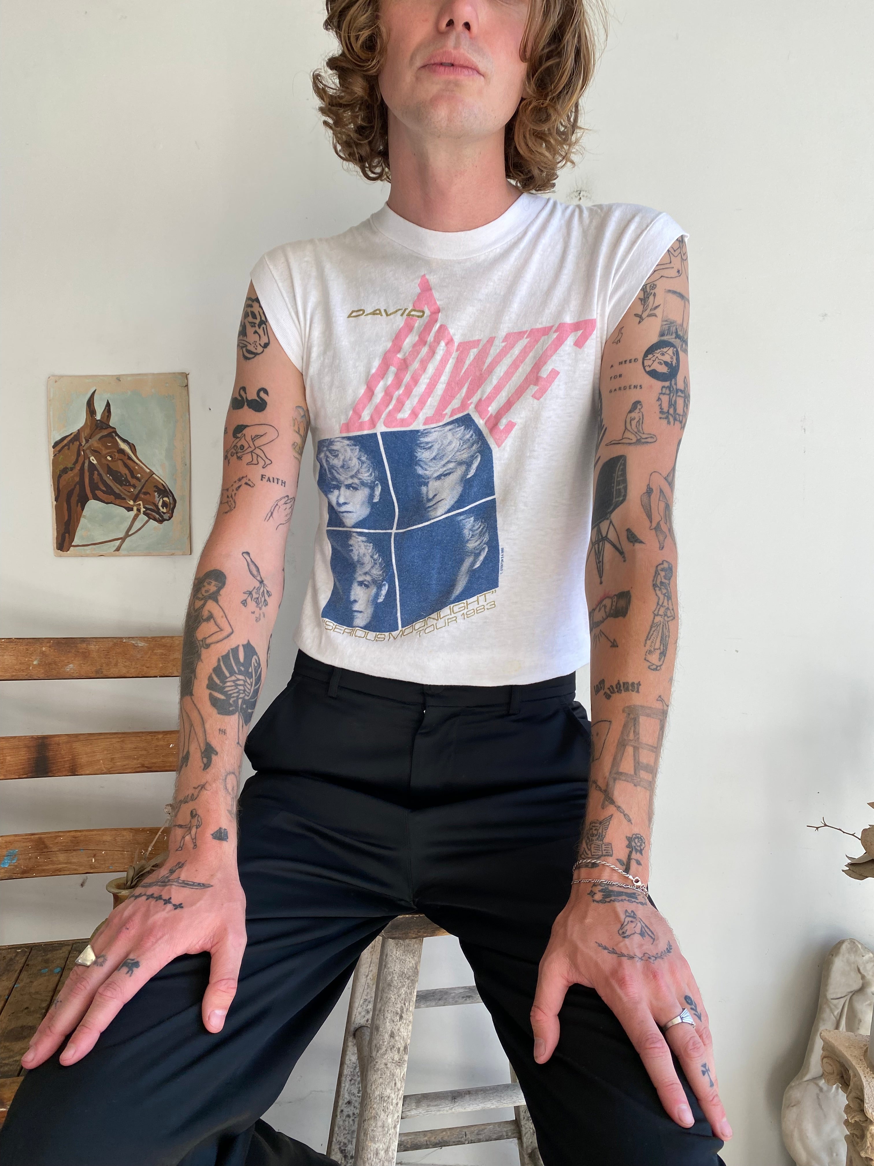1983 Bowie Muscle Tee (S)