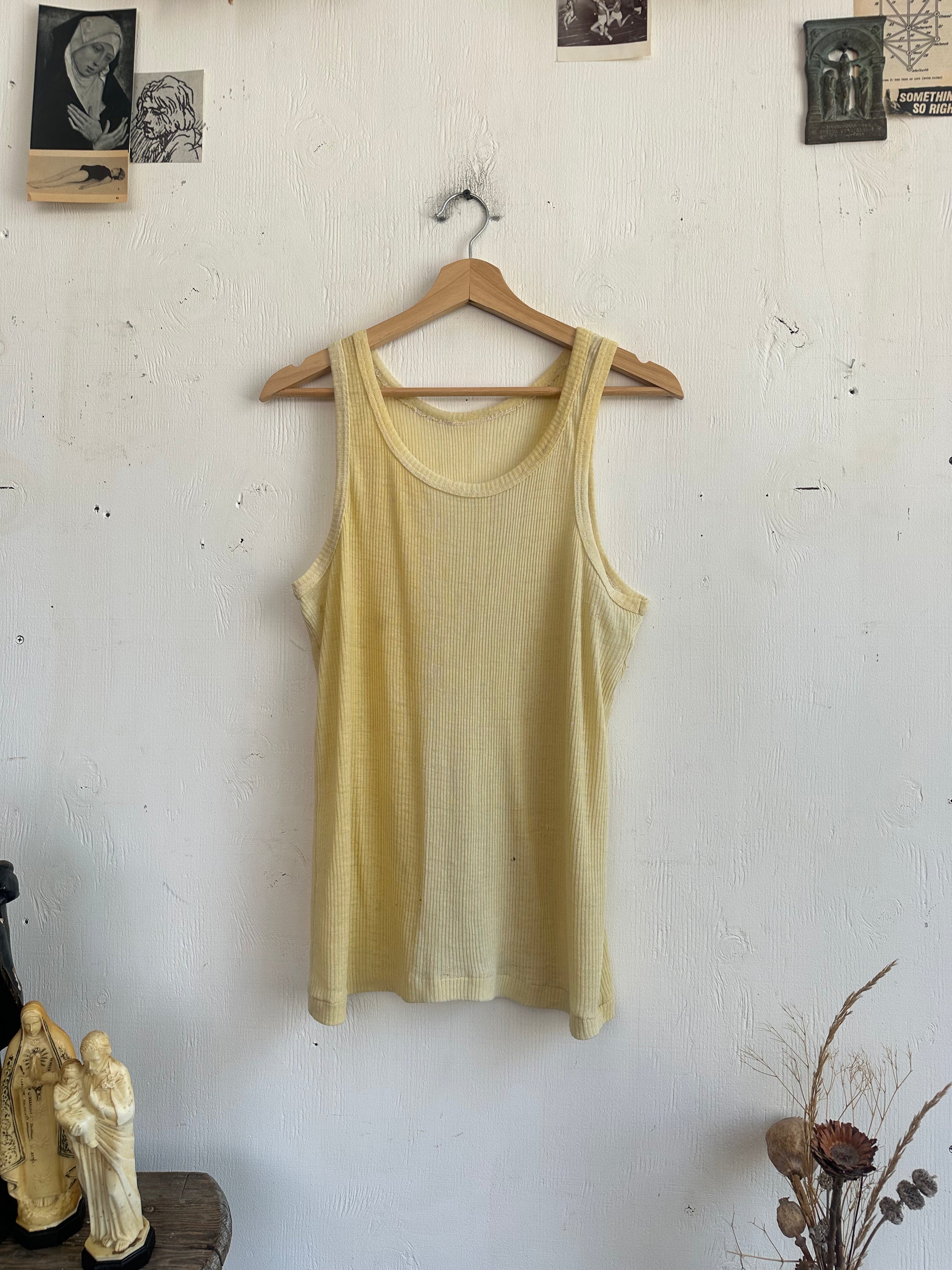 1970s Thick Ribbed Tank