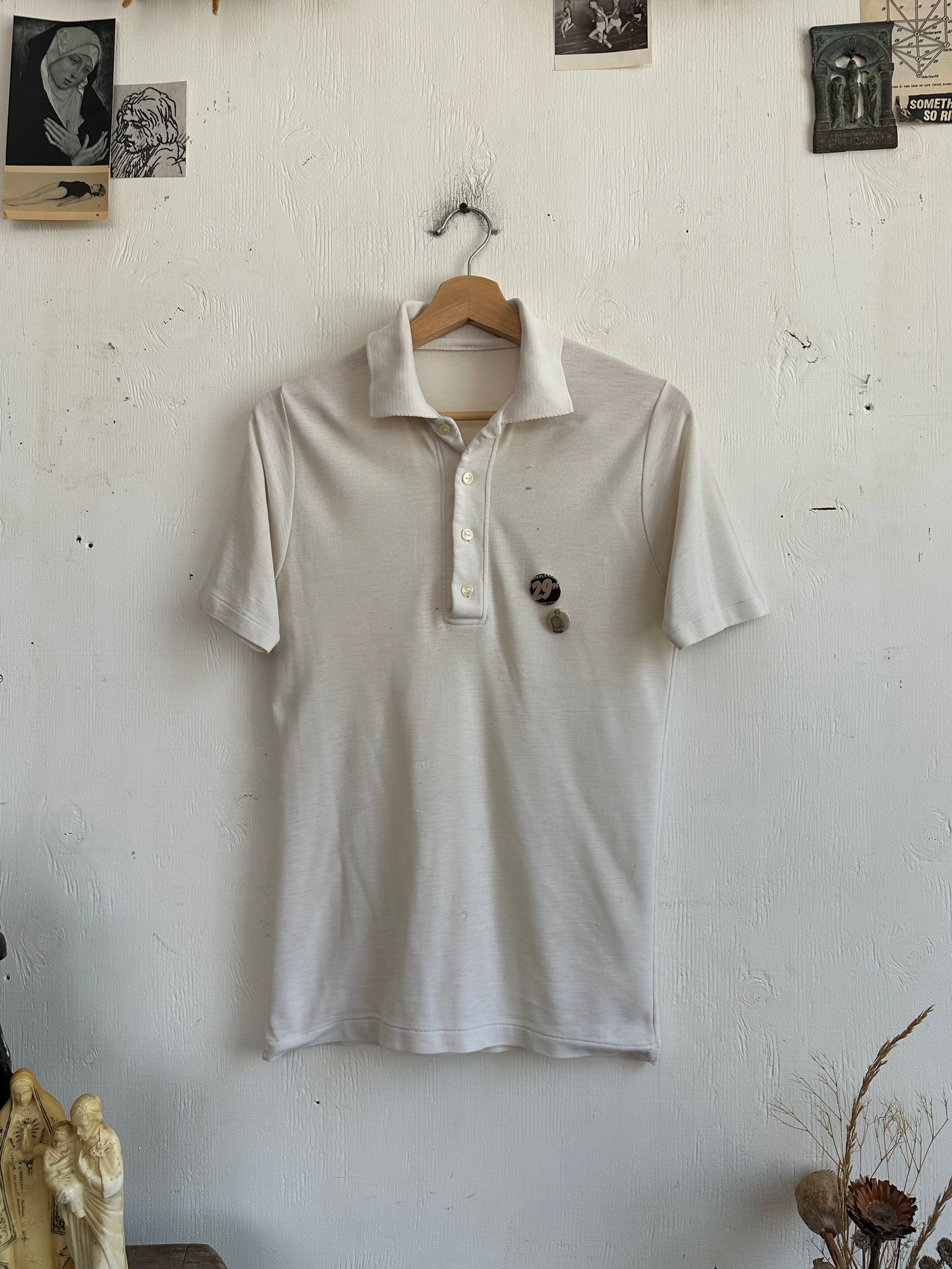 1960s Perfectly Worn Polo W/ Pins