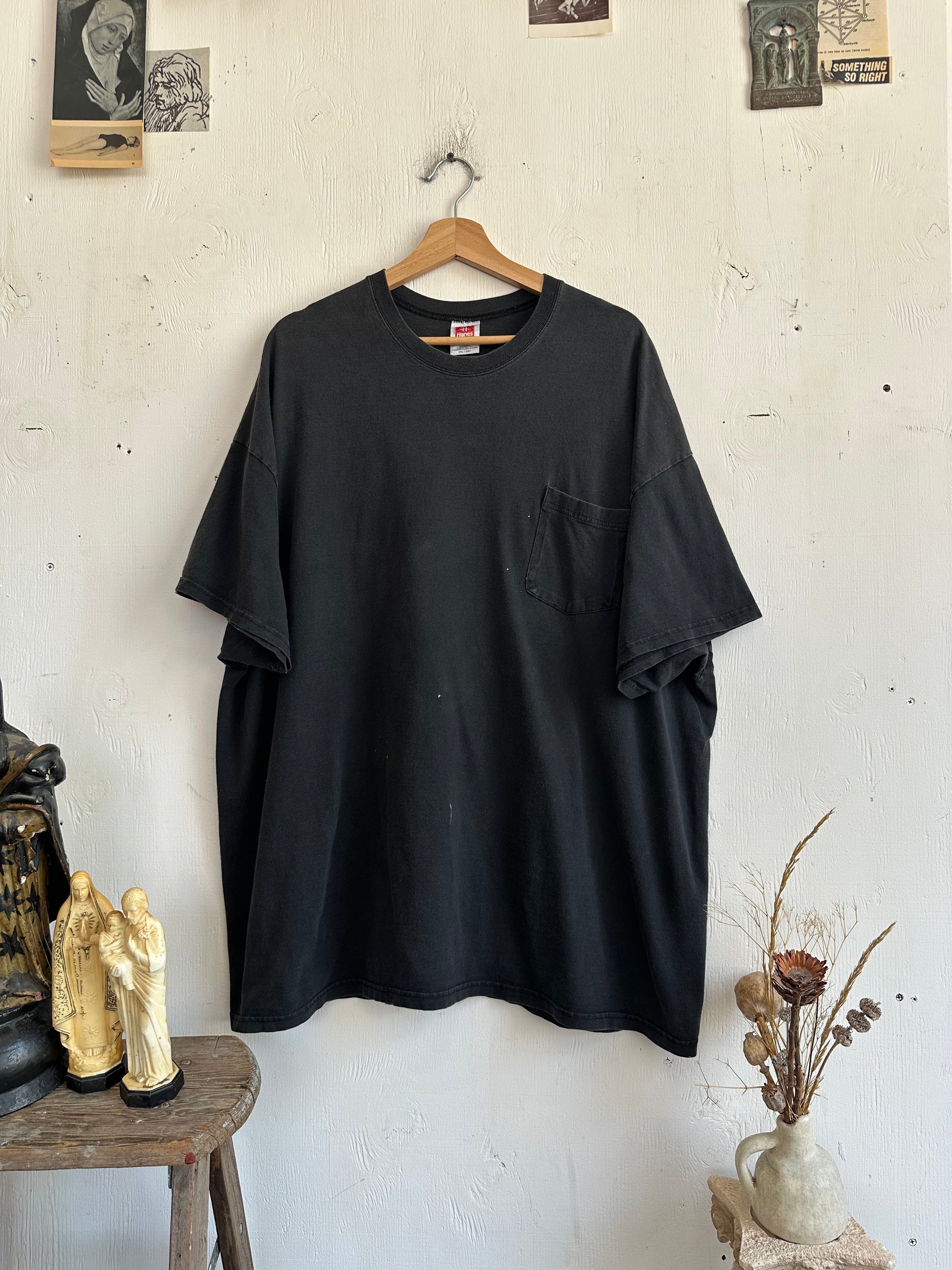 1990s Boxy and Faded Pocket Blank