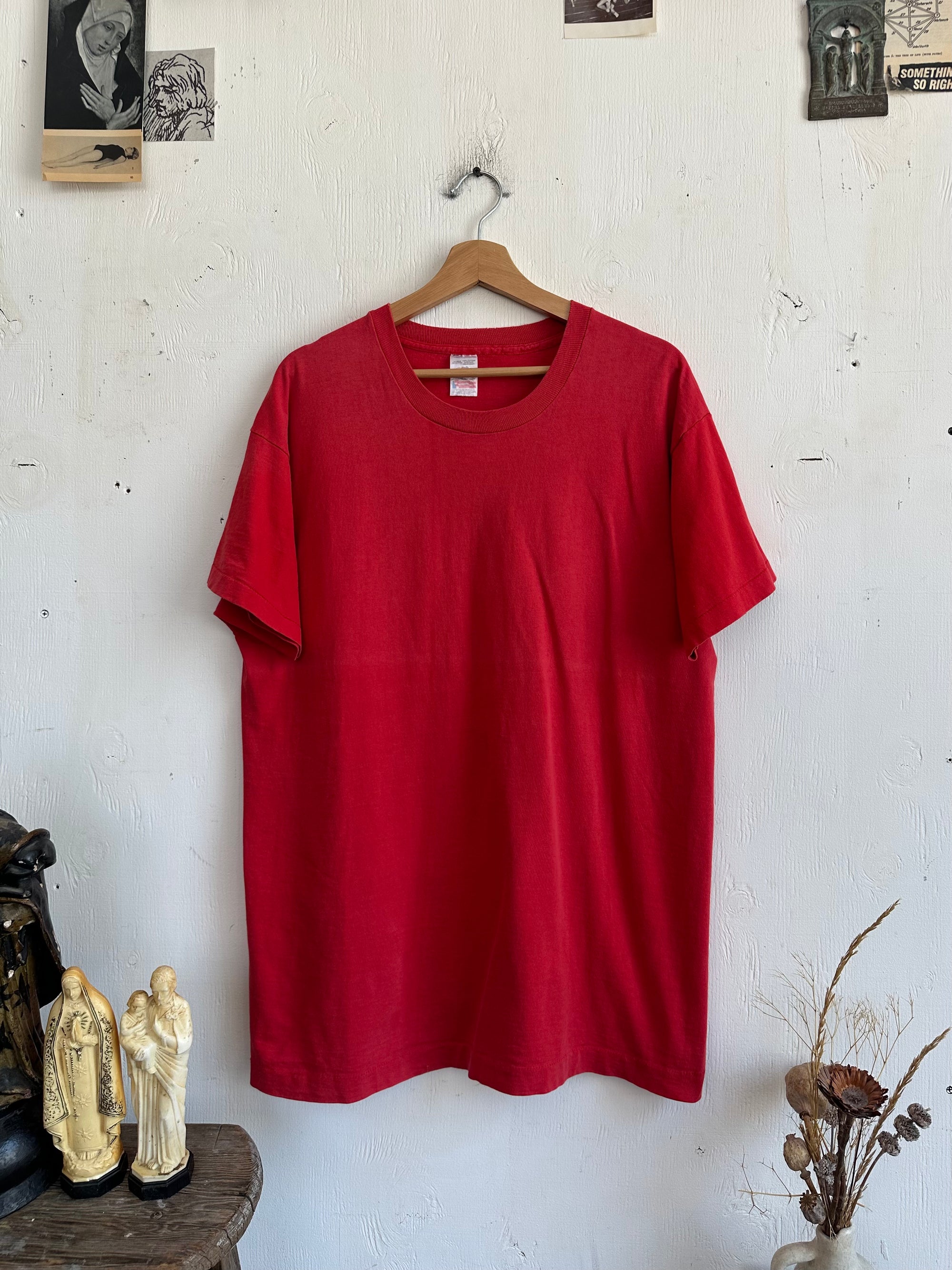 1990s Red Blank