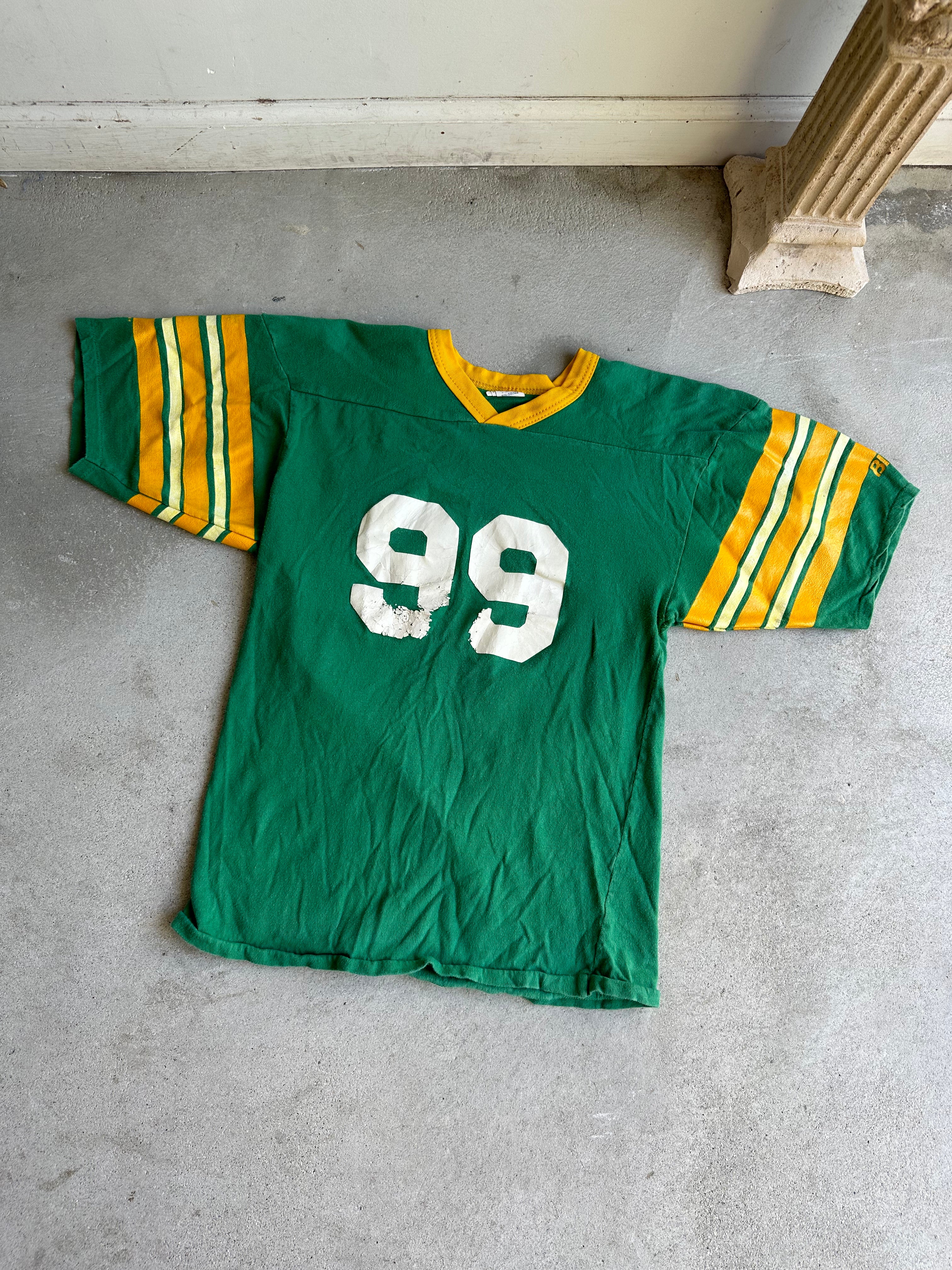 1980s Green and Yellow Jersey (M)
