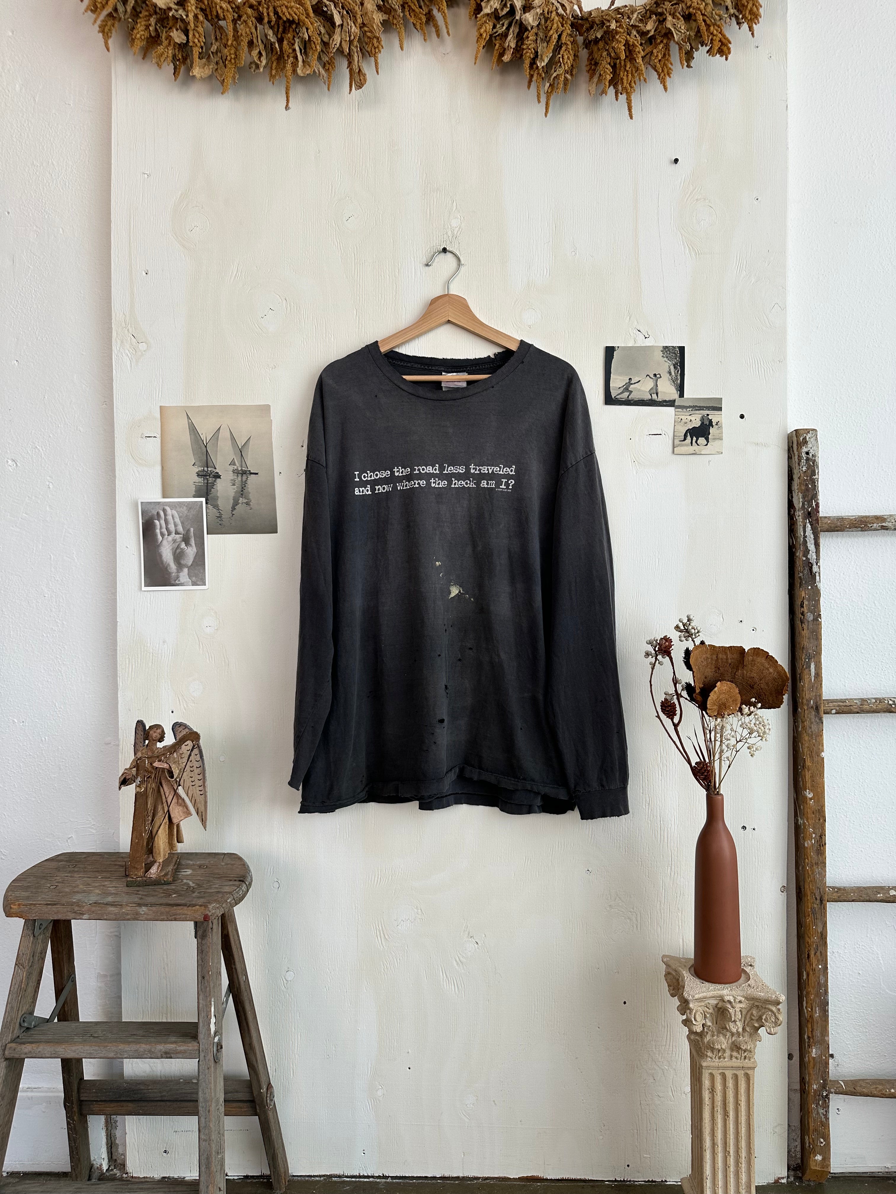 1990s Thrashed Road Less Traveled Tee (Boxy XL)