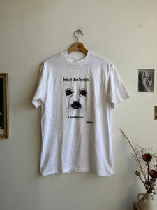 1980s Greenpeace Save the Seals T-Shirt (M)