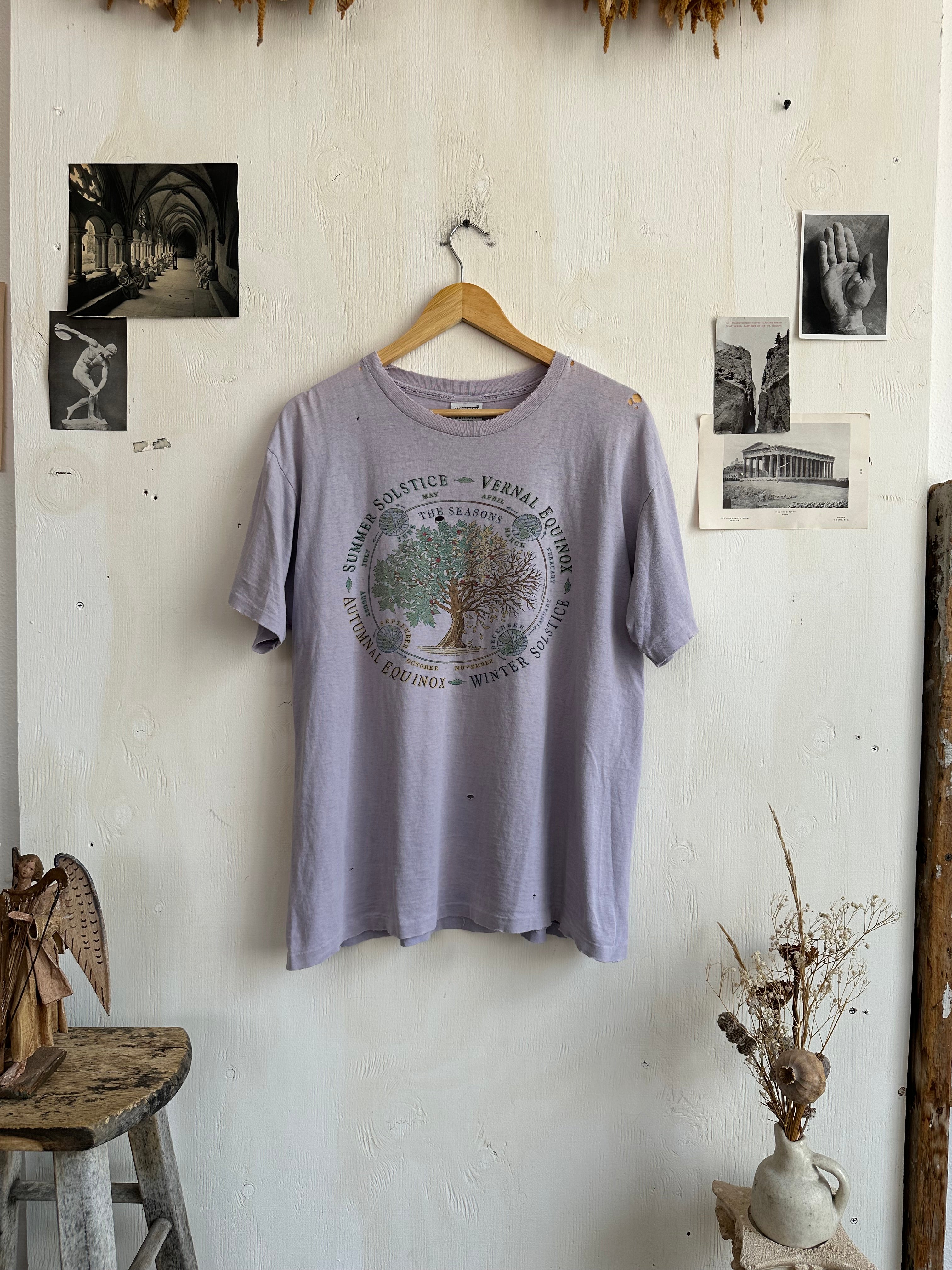 1990s Well Worn Seasons T-Shirt (Boxy XL)