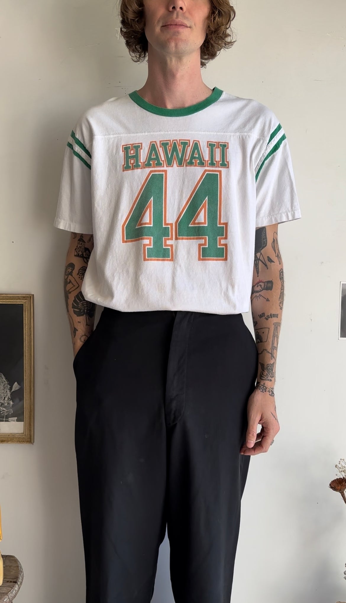1980s Green Hawaii Jersey (XL)