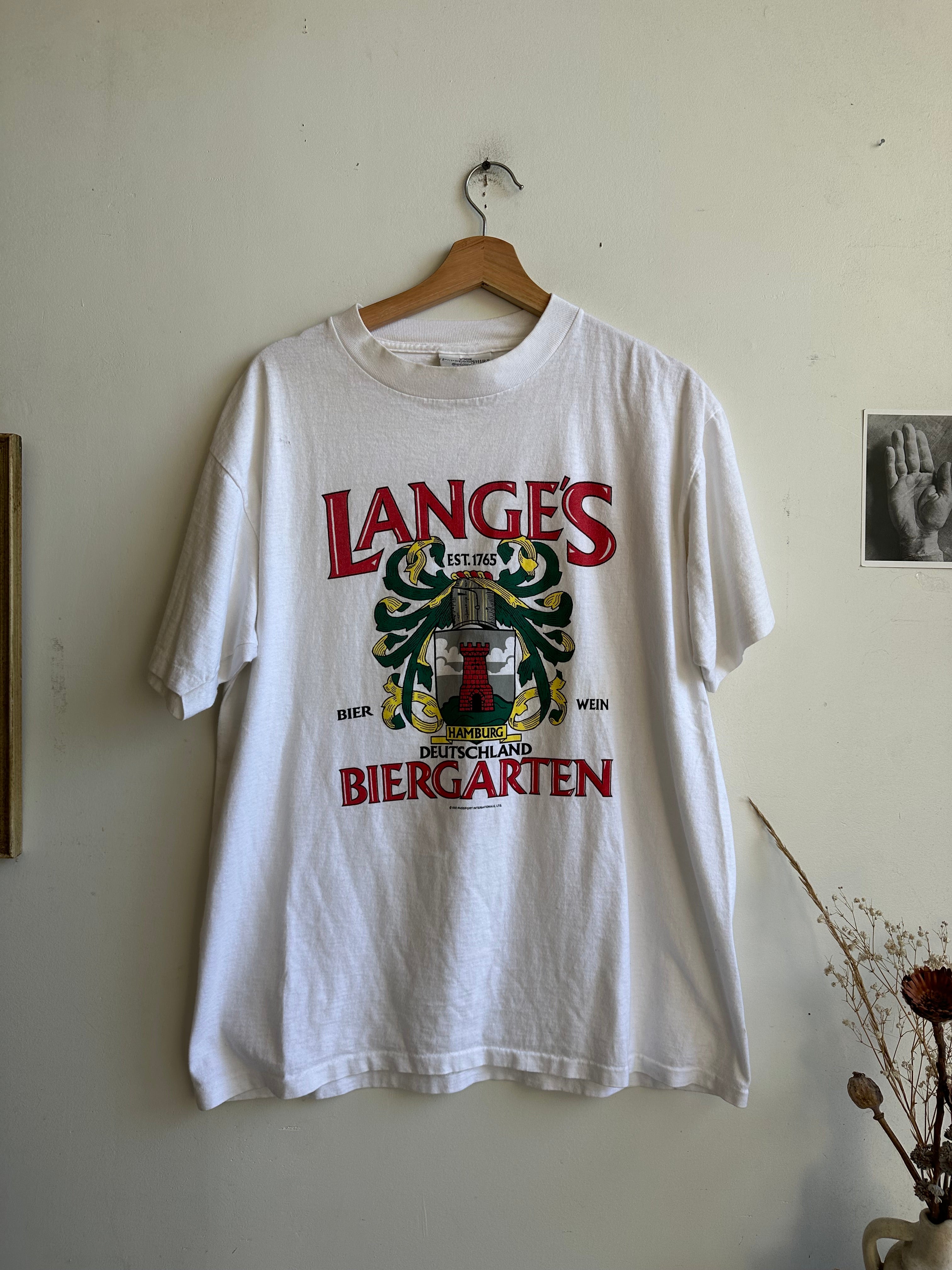 1990s Lange’s Biergarten T-Shirt (XL)