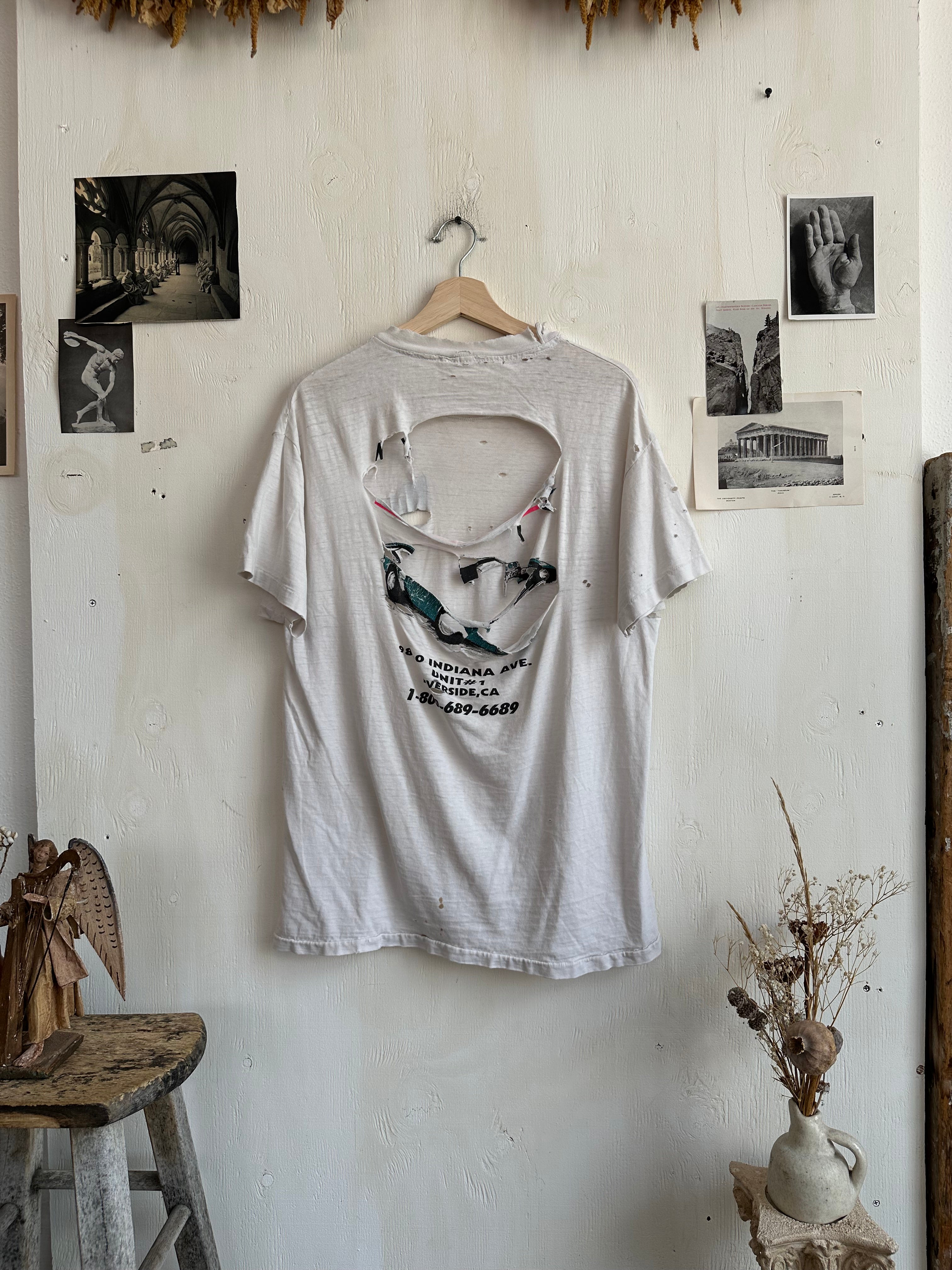 1980s Thrashed Auto Body Shop Tee (L/XL)