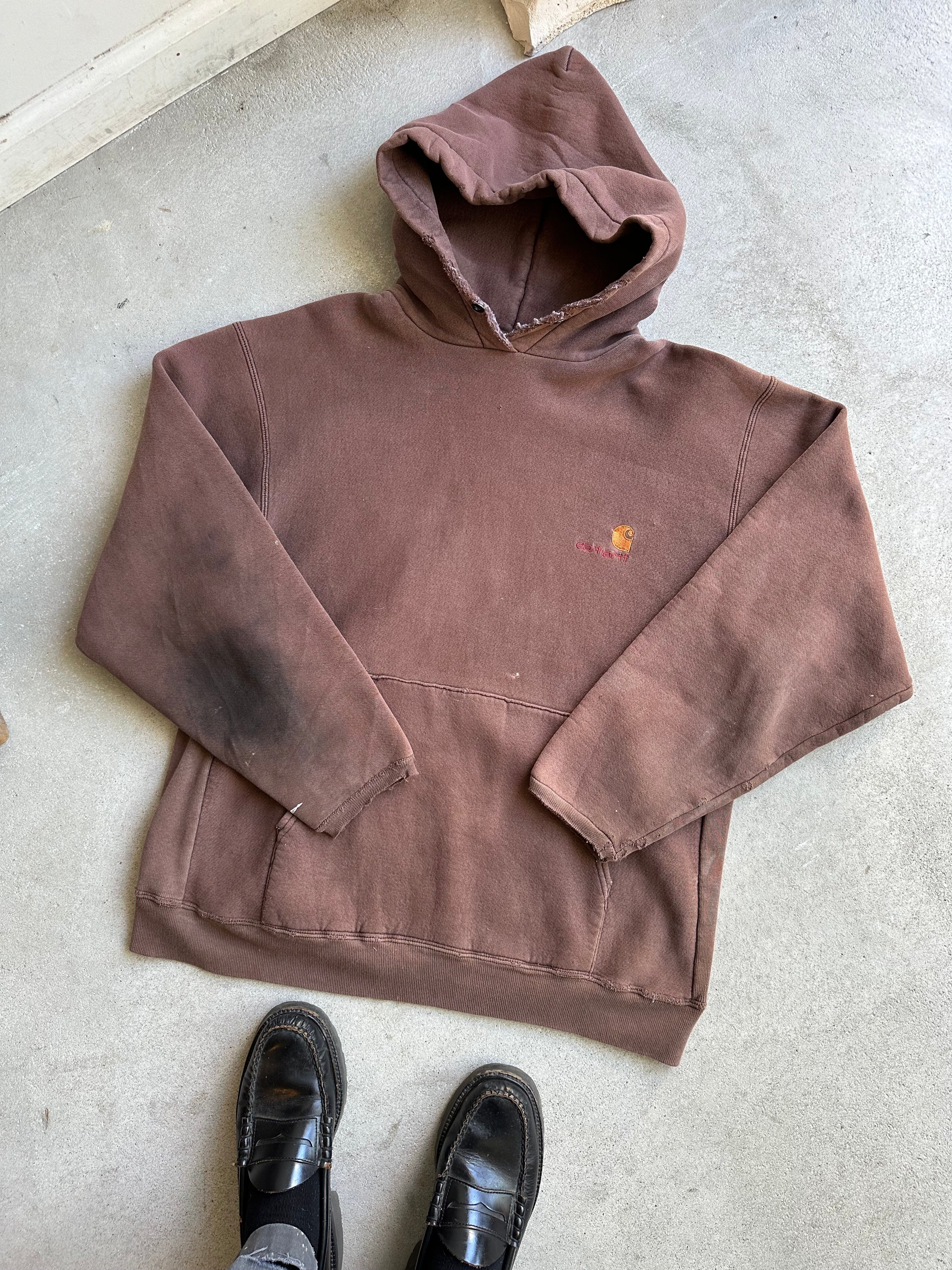 1990s Thrashed Carhartt Hoodie (XL)