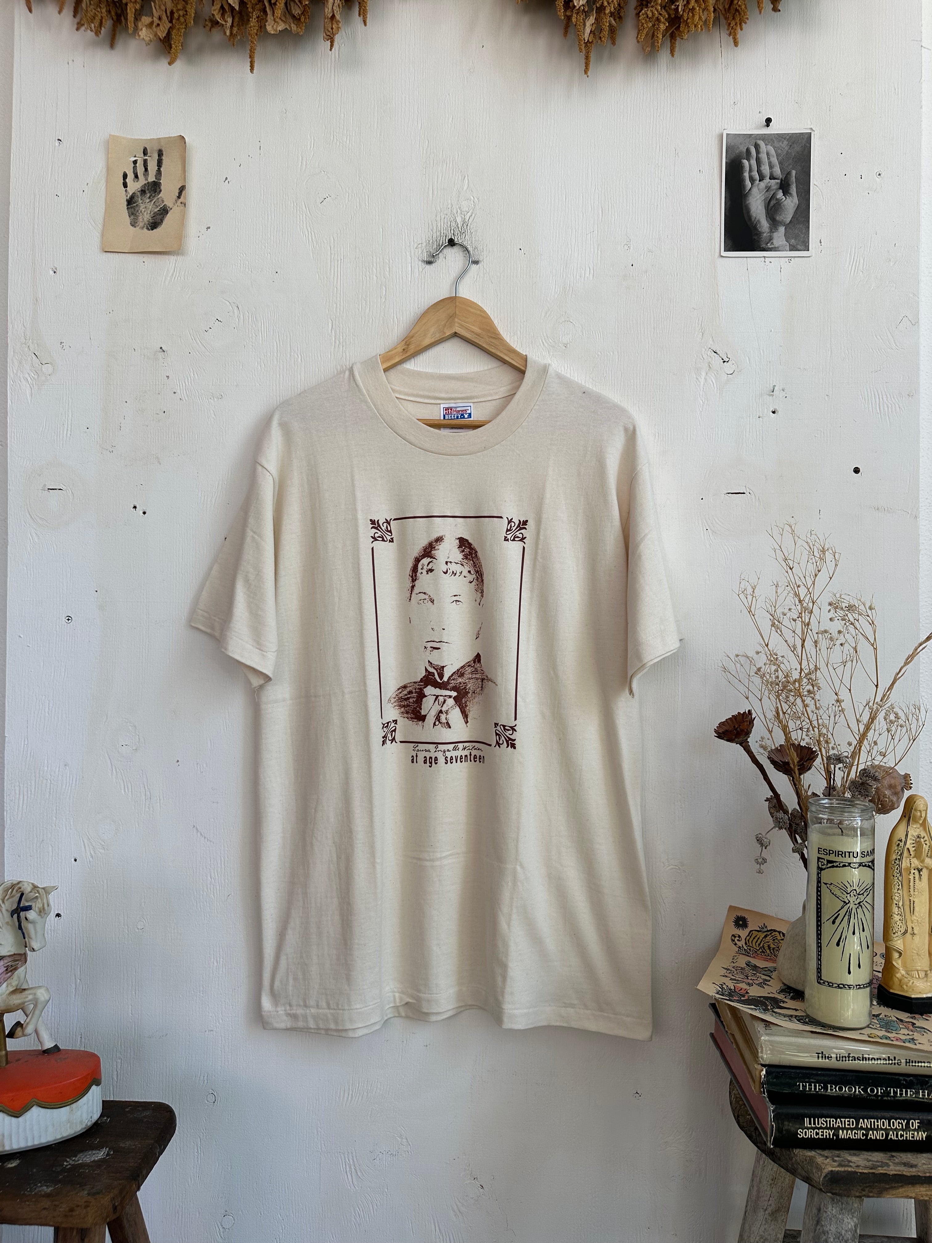 1990s Laura Ingalls Wilder T-Shirt (L)