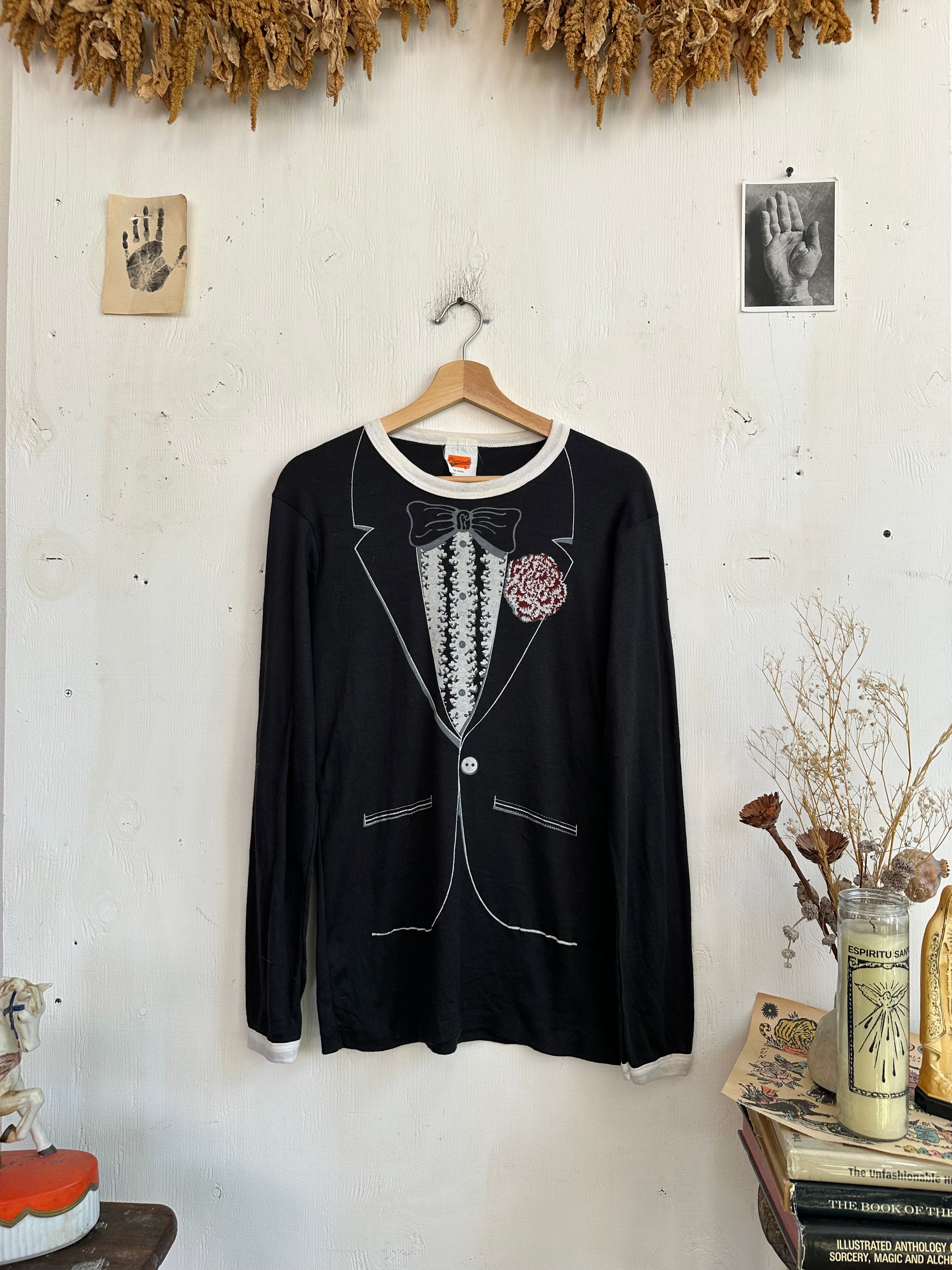 1970s Tuxedo Long Sleeve (M)