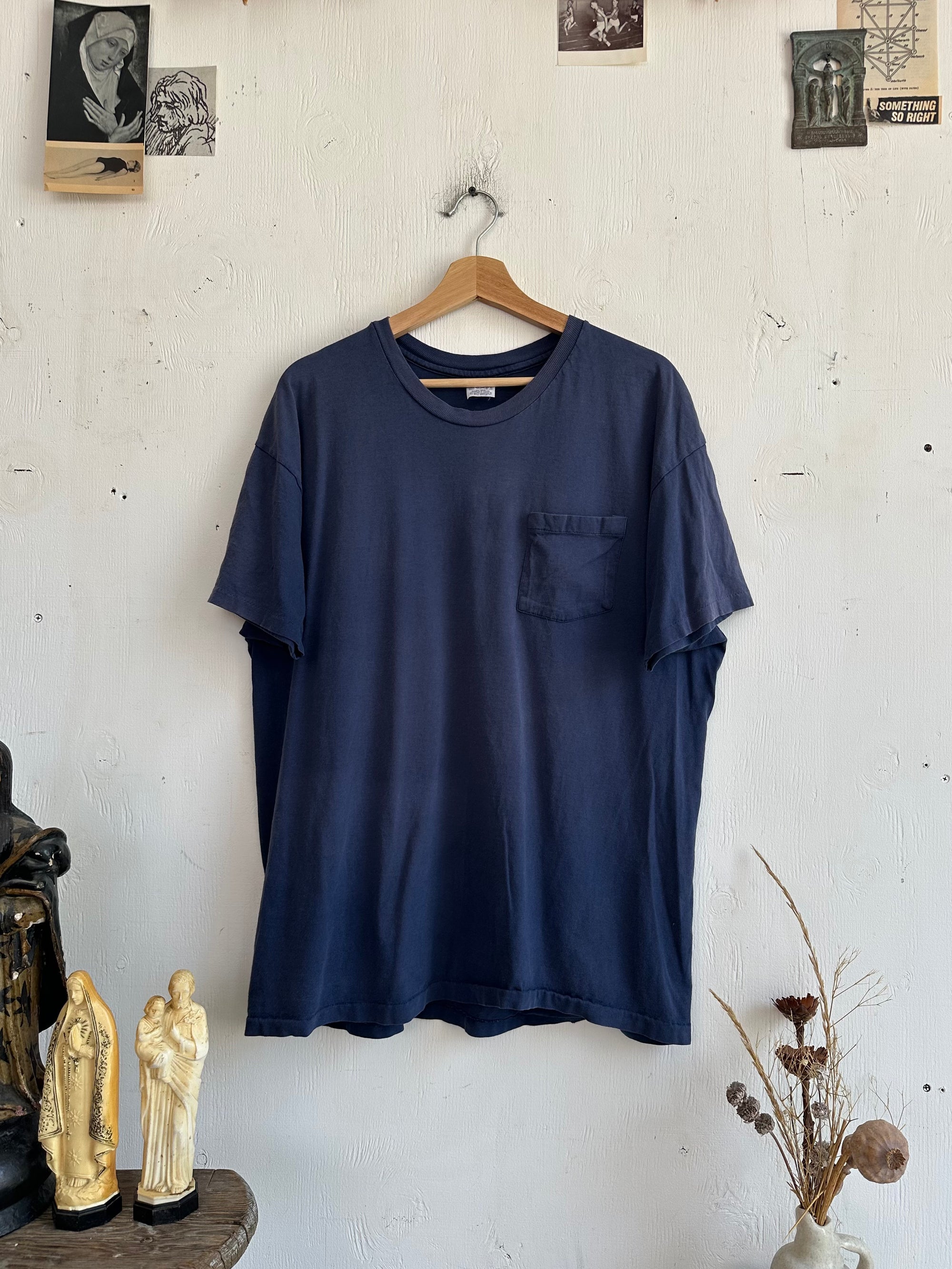 1990s Blue Pocket Tee