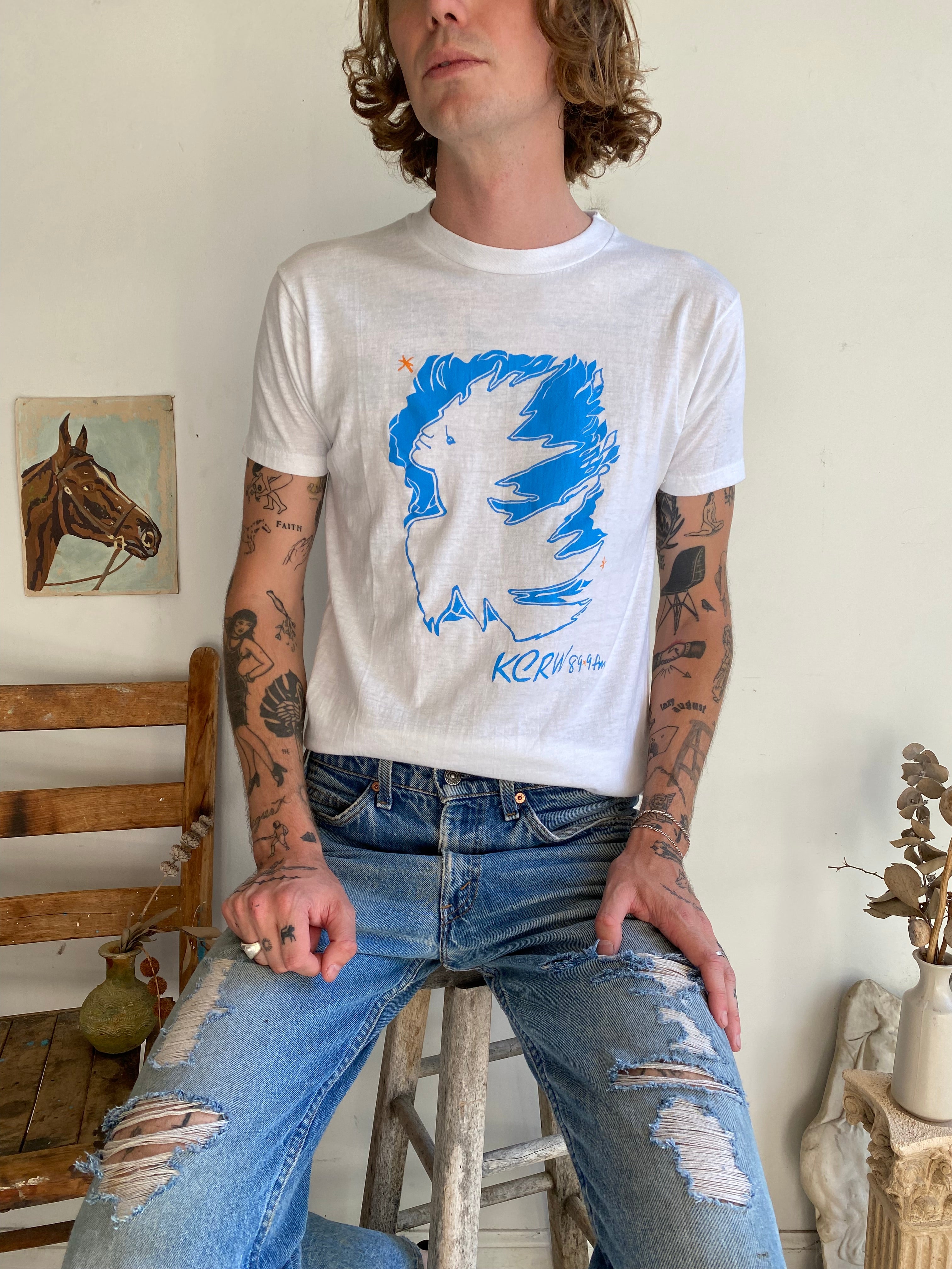 1980s KCRW Jean Cocteau Tee (S/M)