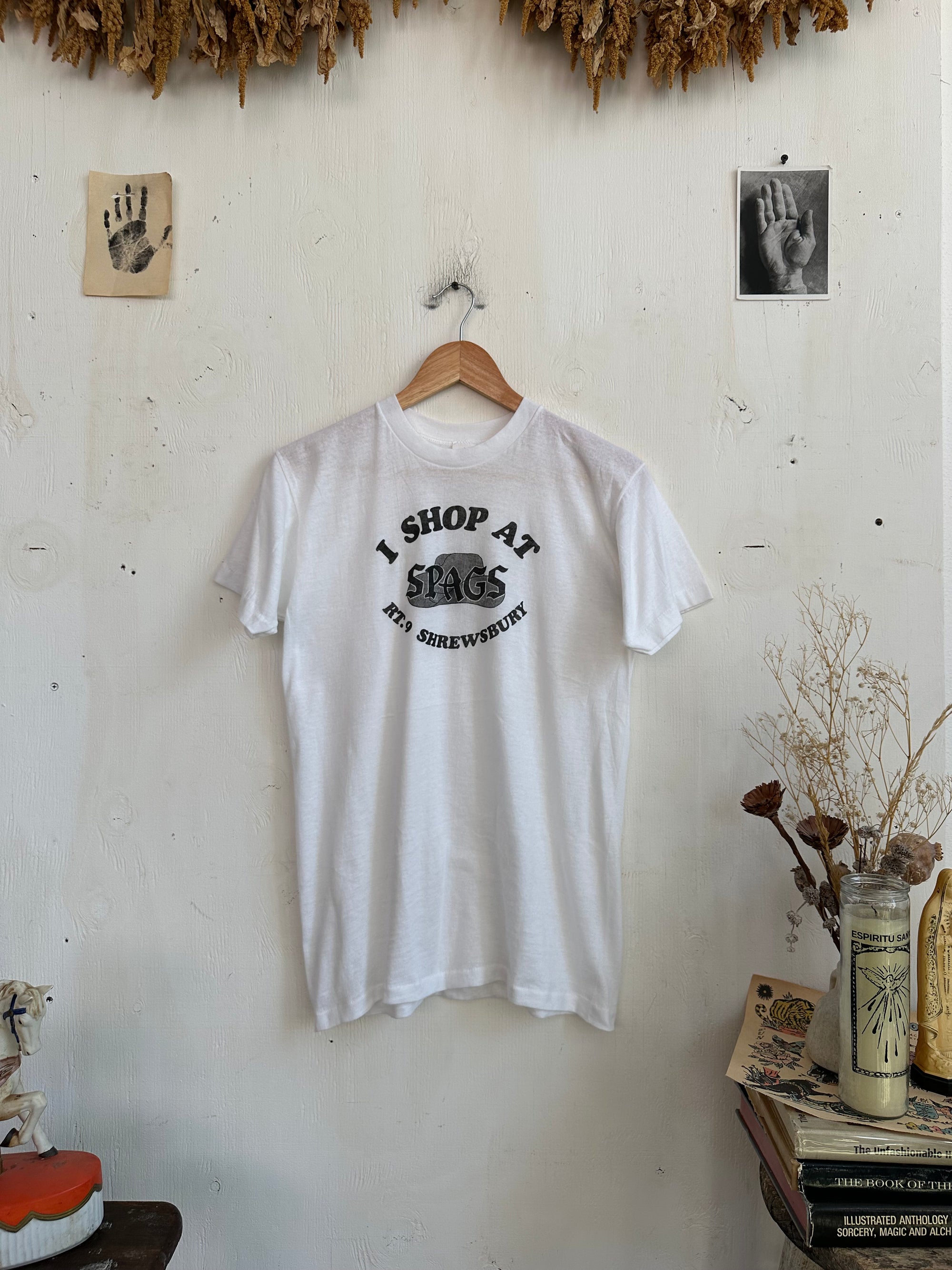 1970s Shop At Spags Tee