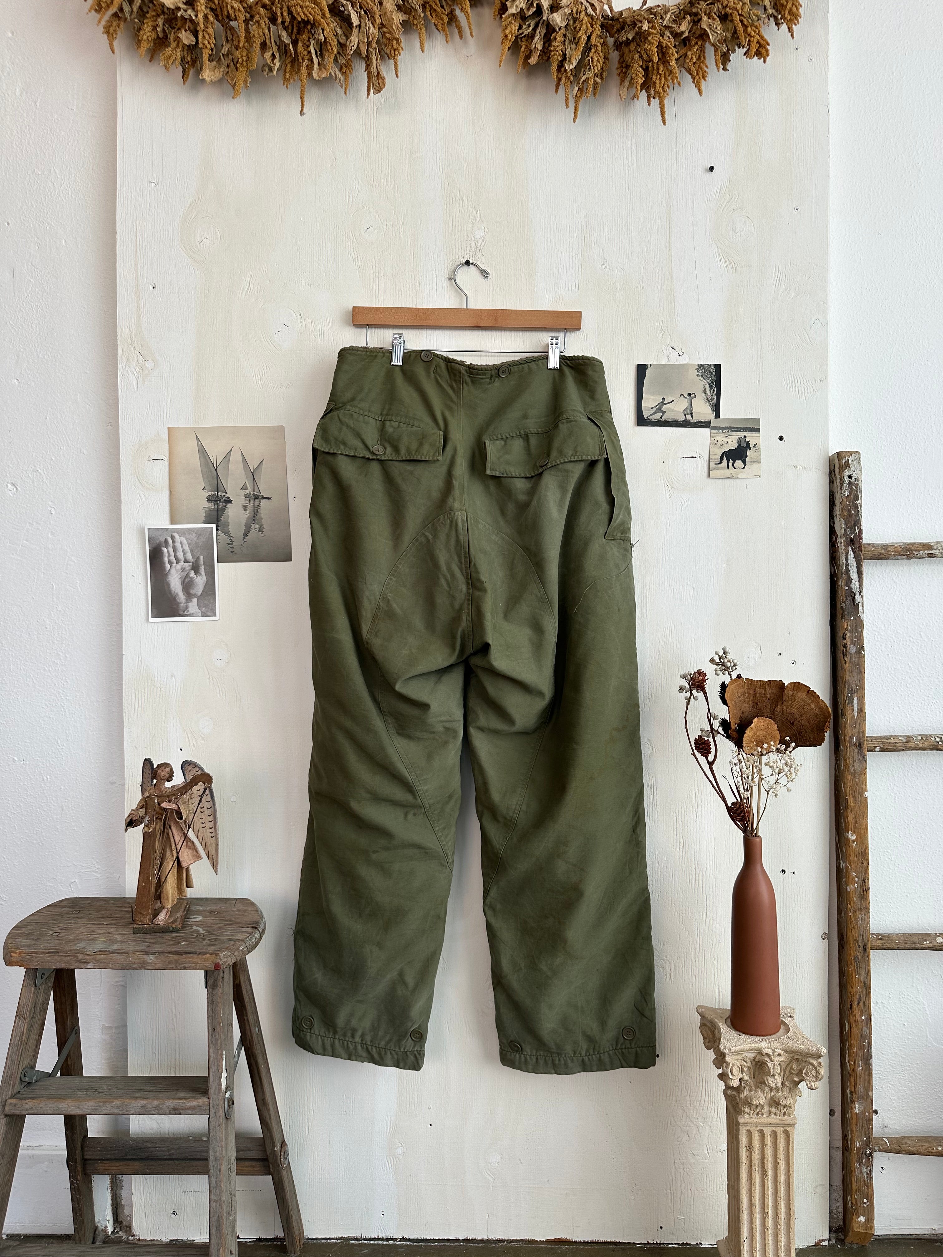 Thrashed WW2 Sherling Lined Military Pant (33/29)