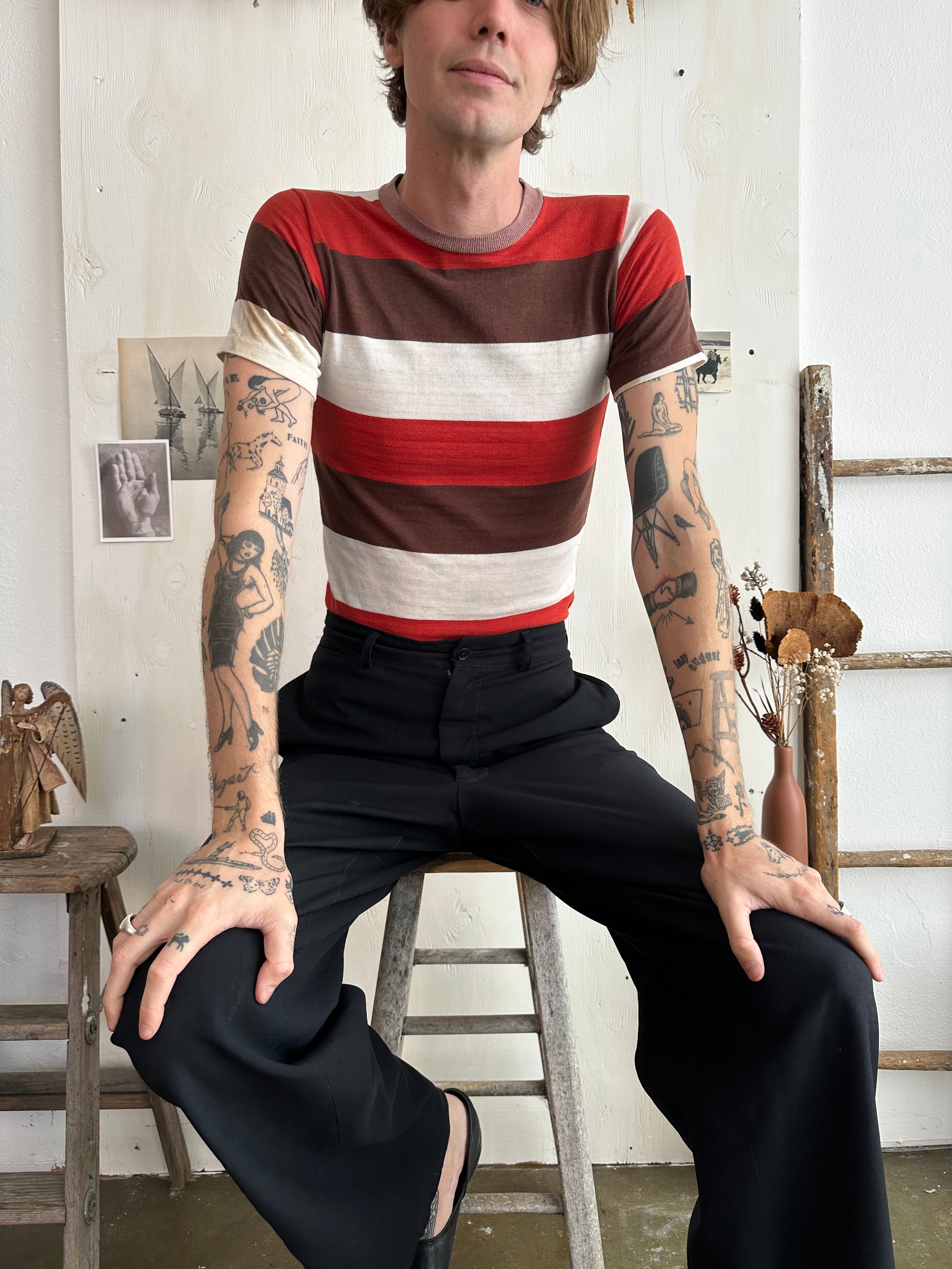 1970s Perfect Stripe Tee (S)