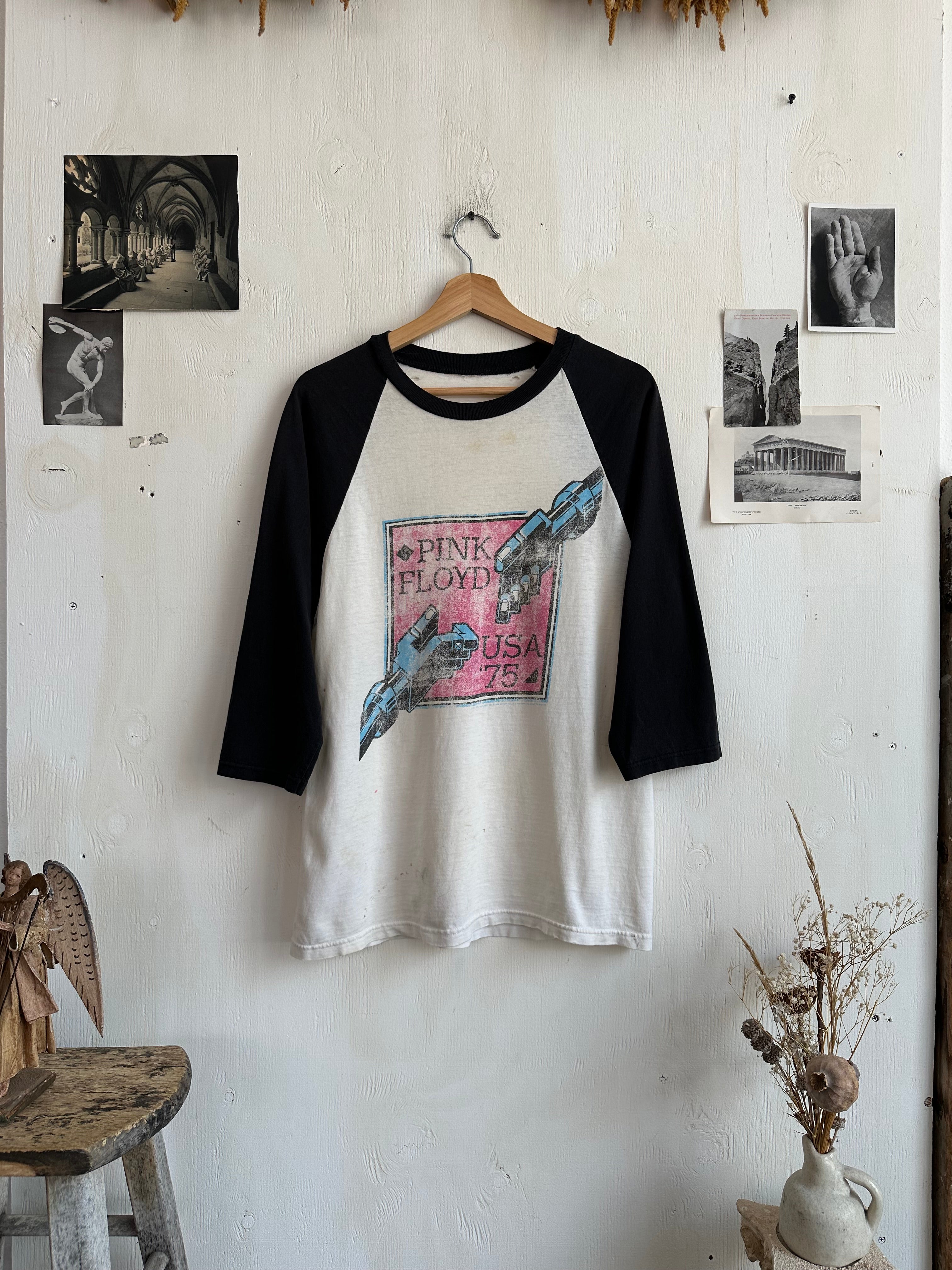 2000s Well Worn Pink Floyd Baseball Tee (L)
