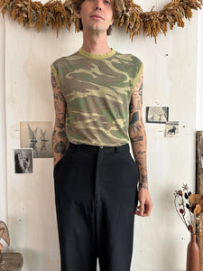 1980s Paper Thin Camo Muscle Tank (M)