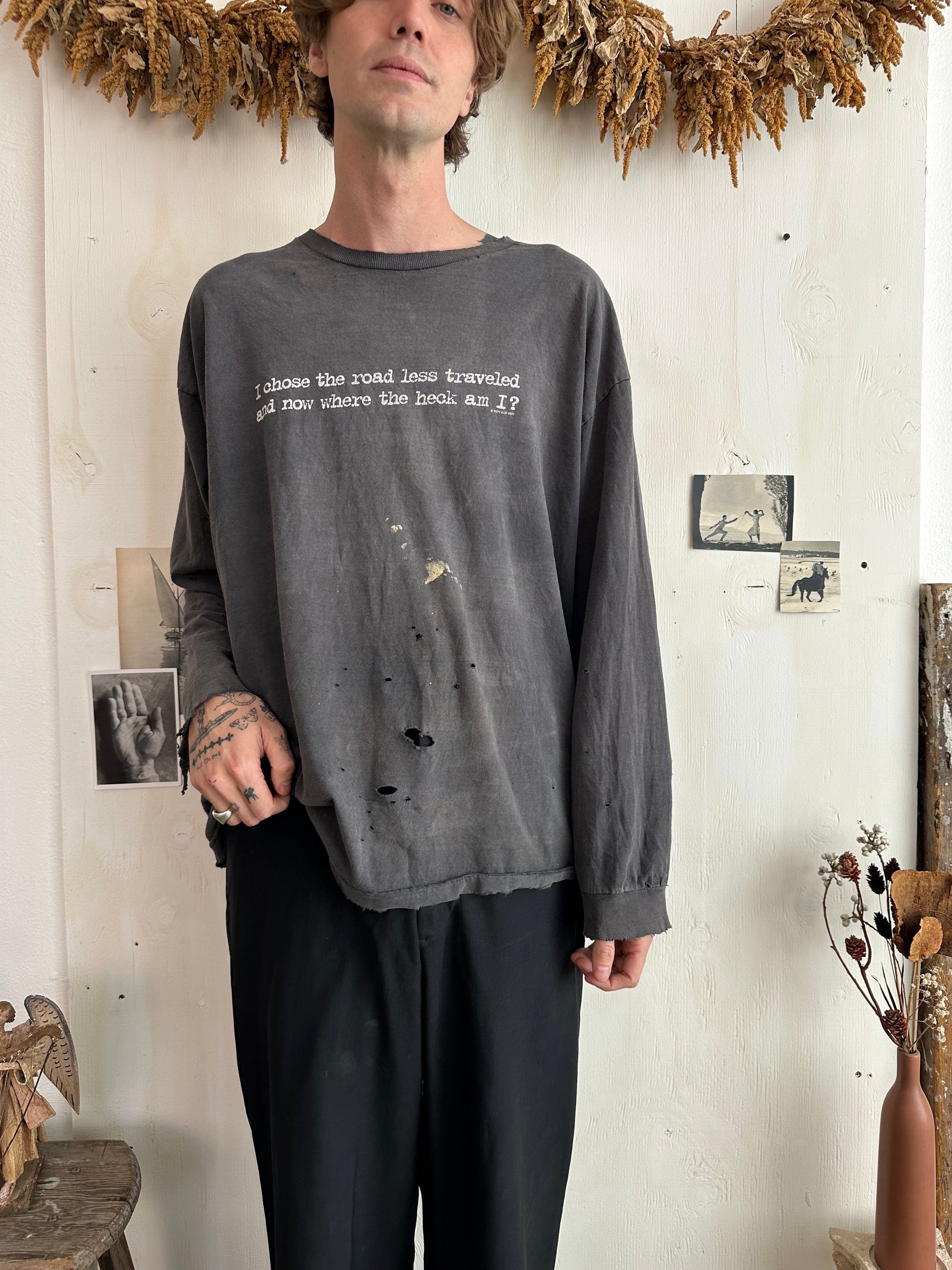 1990s Thrashed Road Less Traveled Tee (Boxy XL)