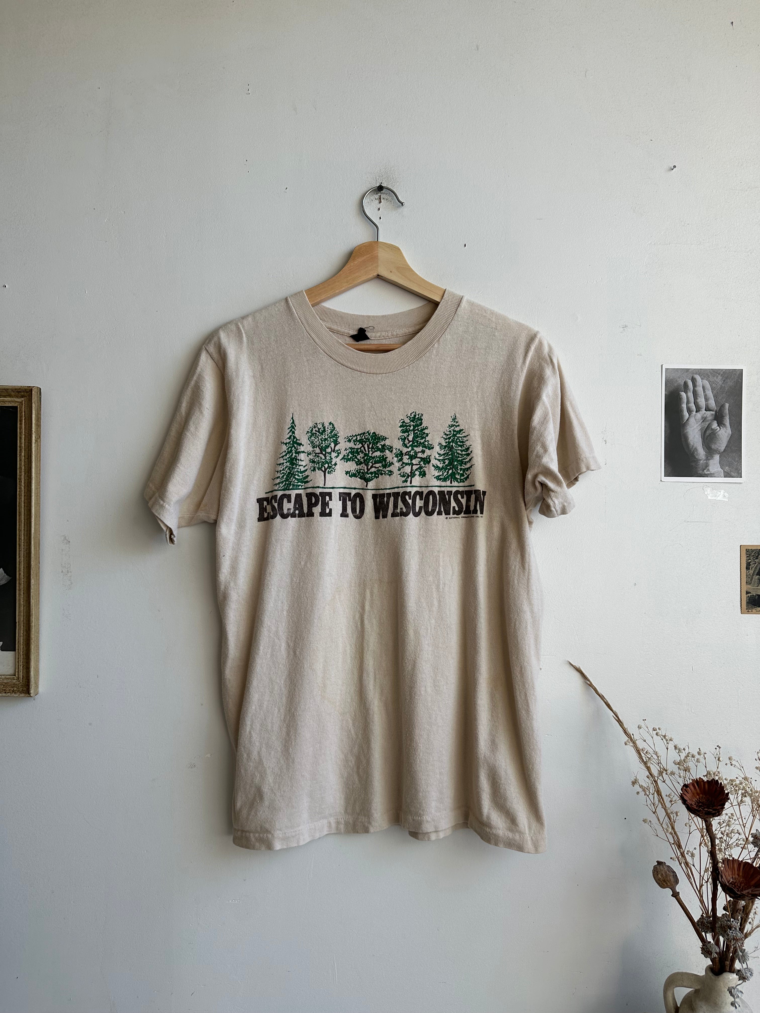 1980s Escape to Wisconsin Tee (M)