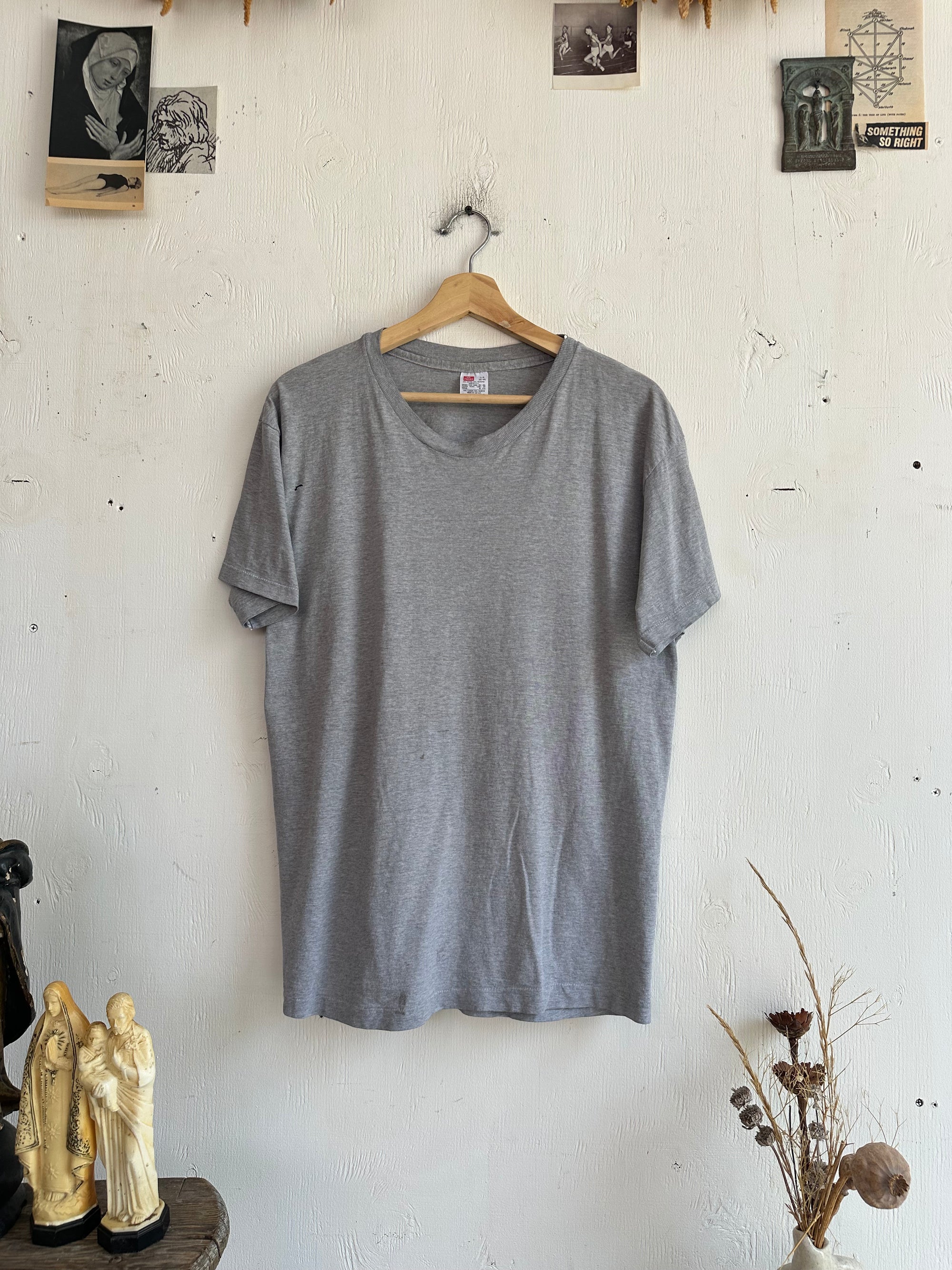 1980s Light Grey Tee