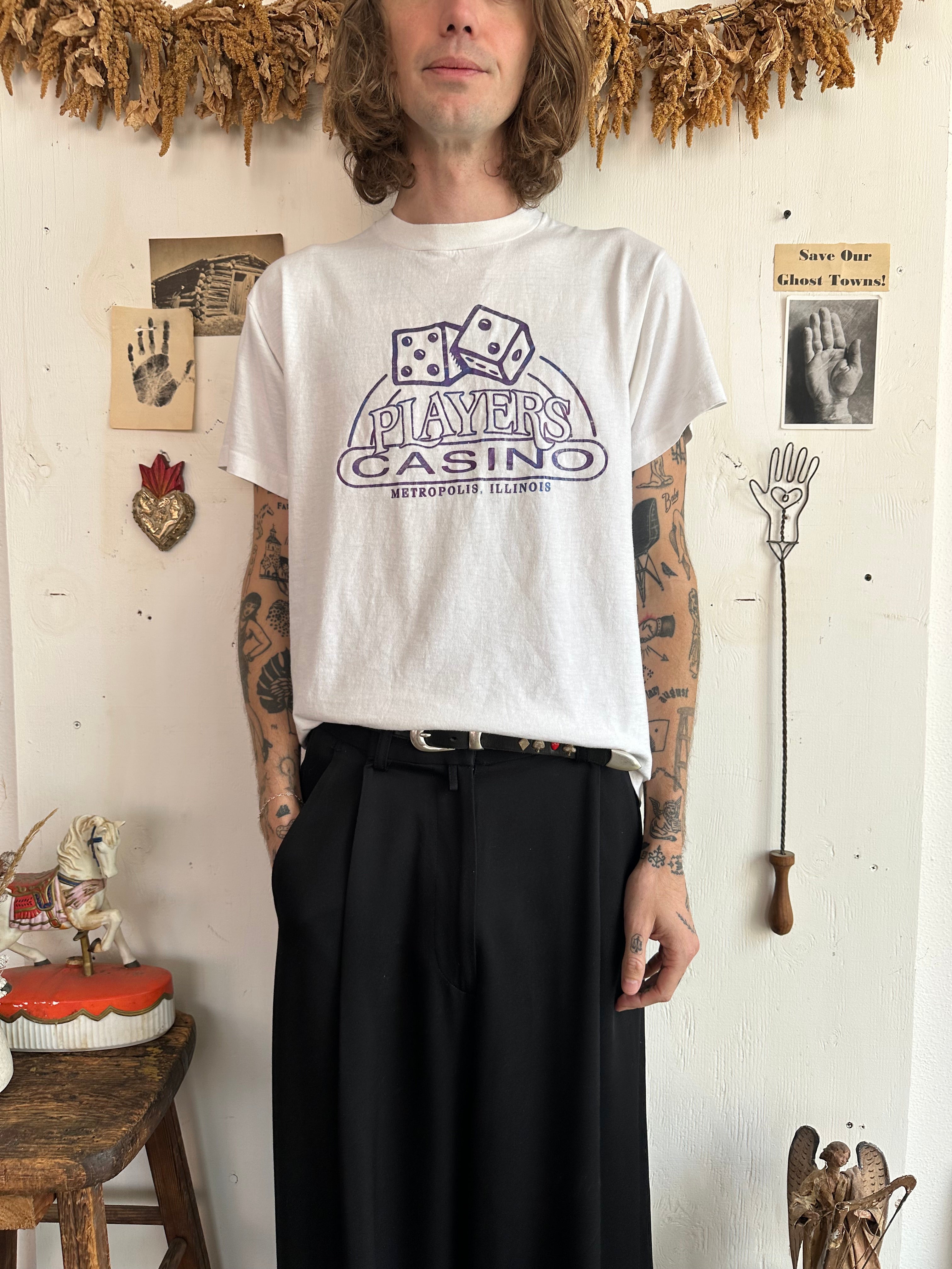 1980s Players Casino Tee (Boxy L)