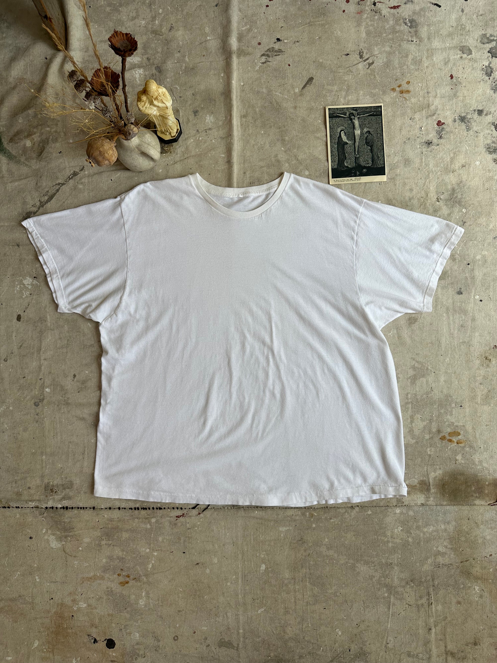 1980s White Blank