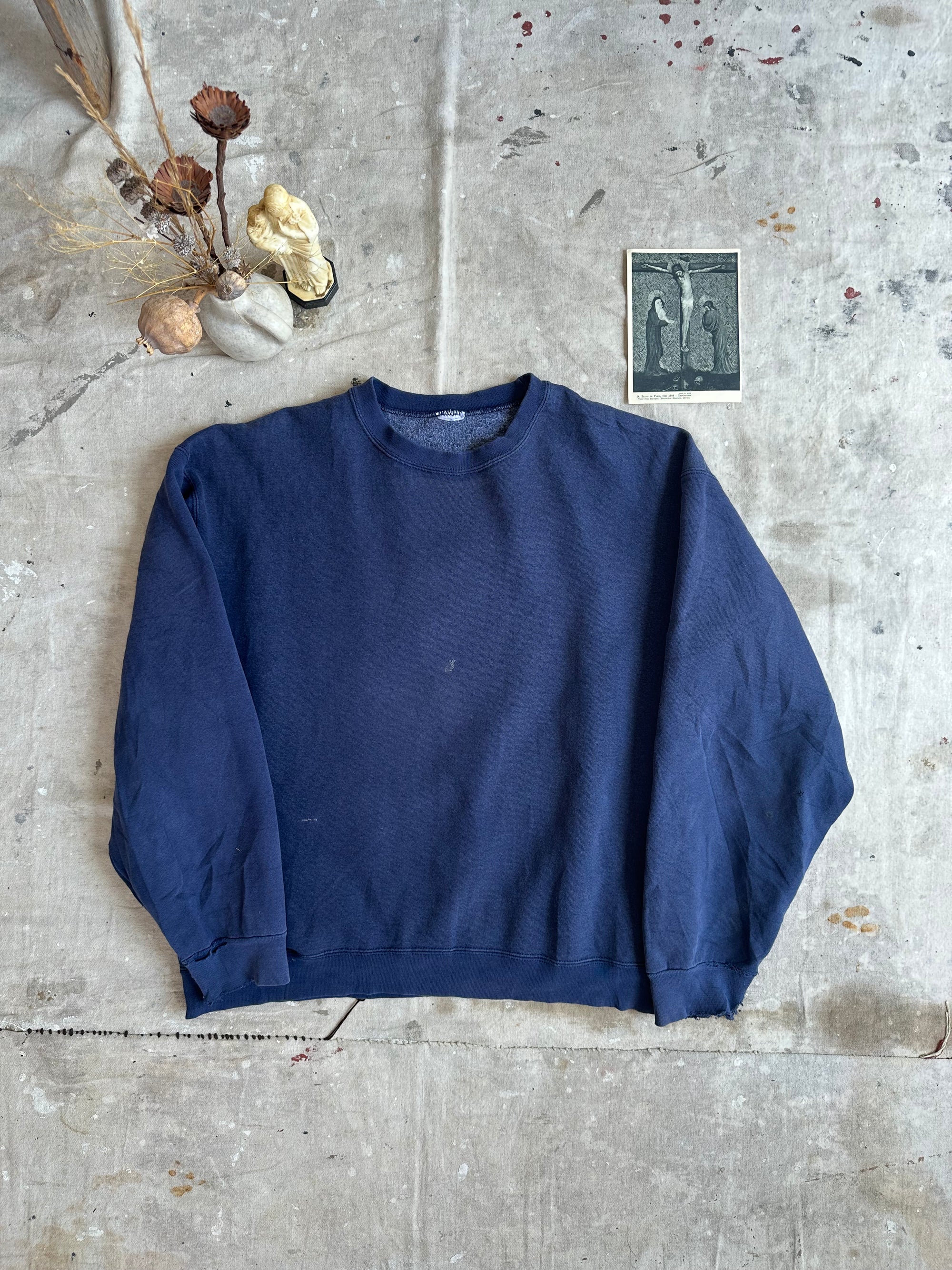 1990s Perfectly Worn All Cotton Sweatshirt