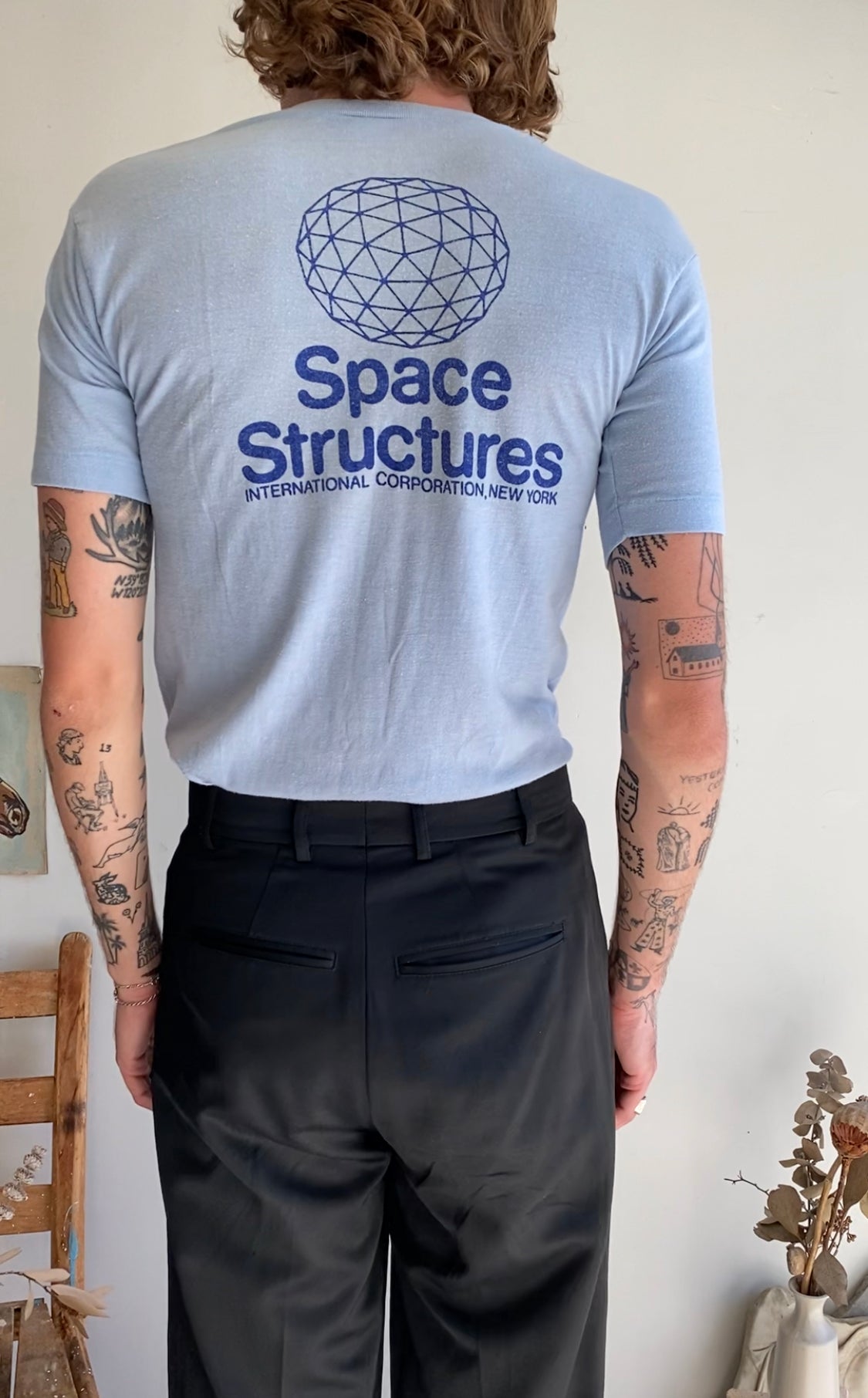 1980s Space Structures T-Shirt (S/M)