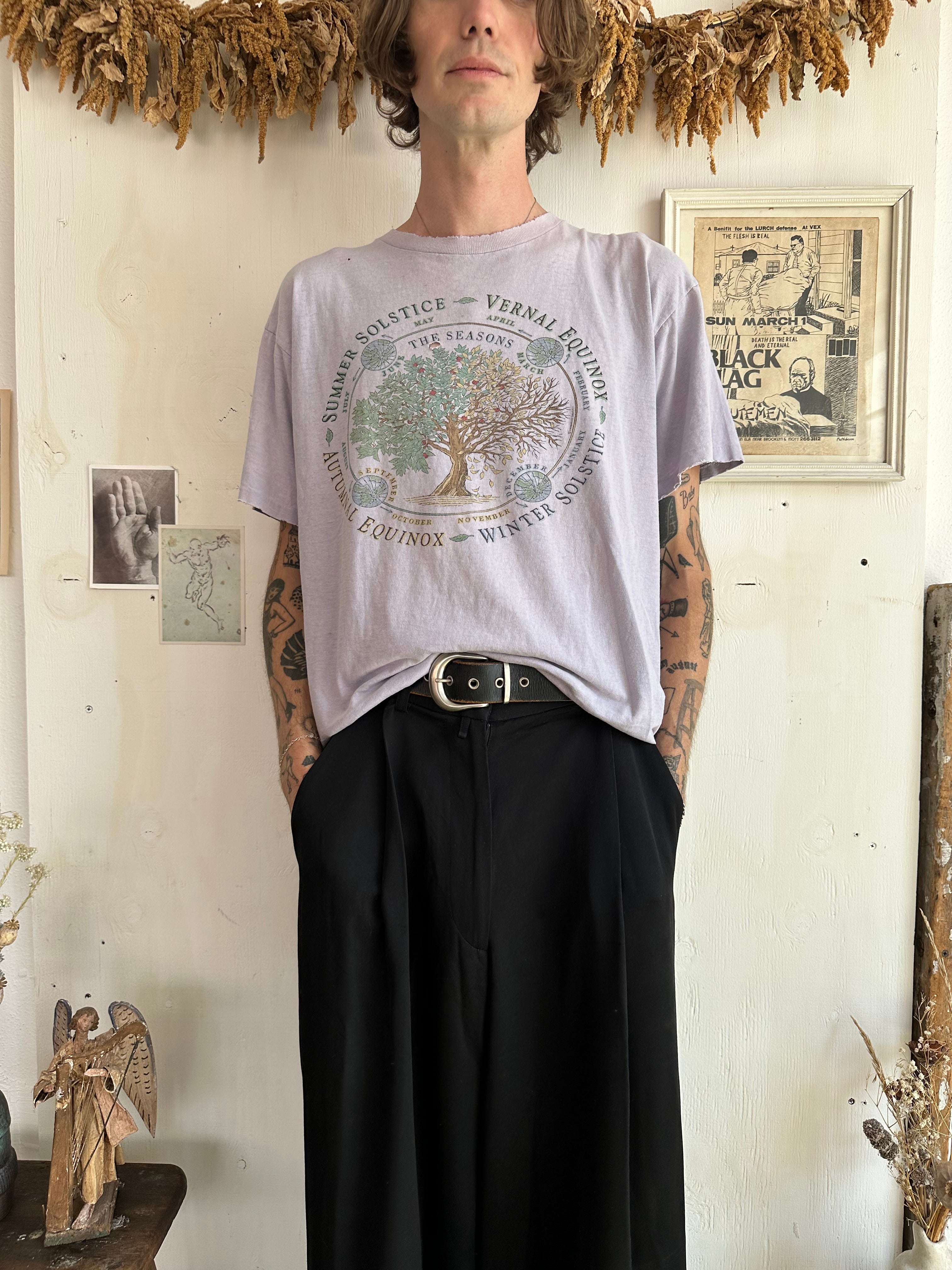 1990s Well Worn Seasons T-Shirt (Boxy XL)