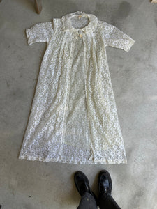 1960s Lace Peignoir (S-L)