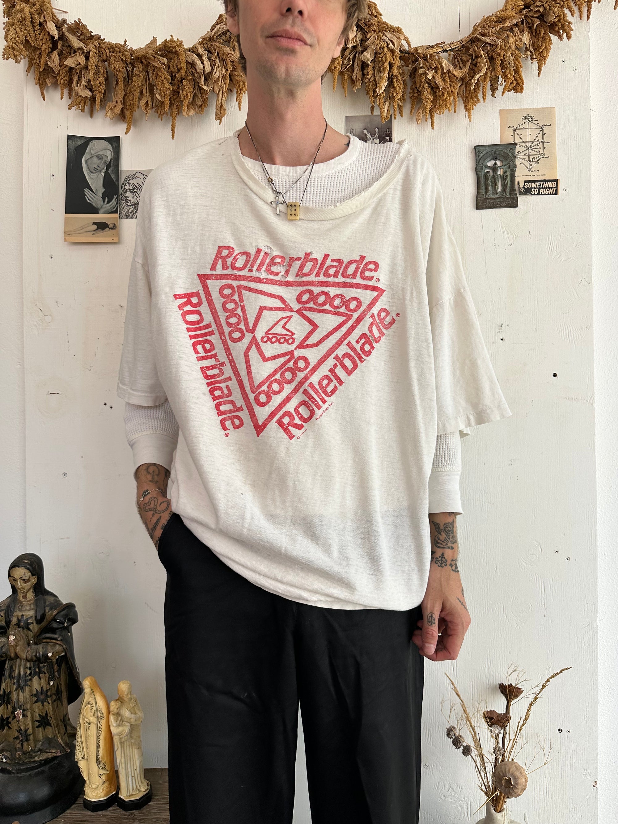 1980s Thrashed Rollerblade Tee