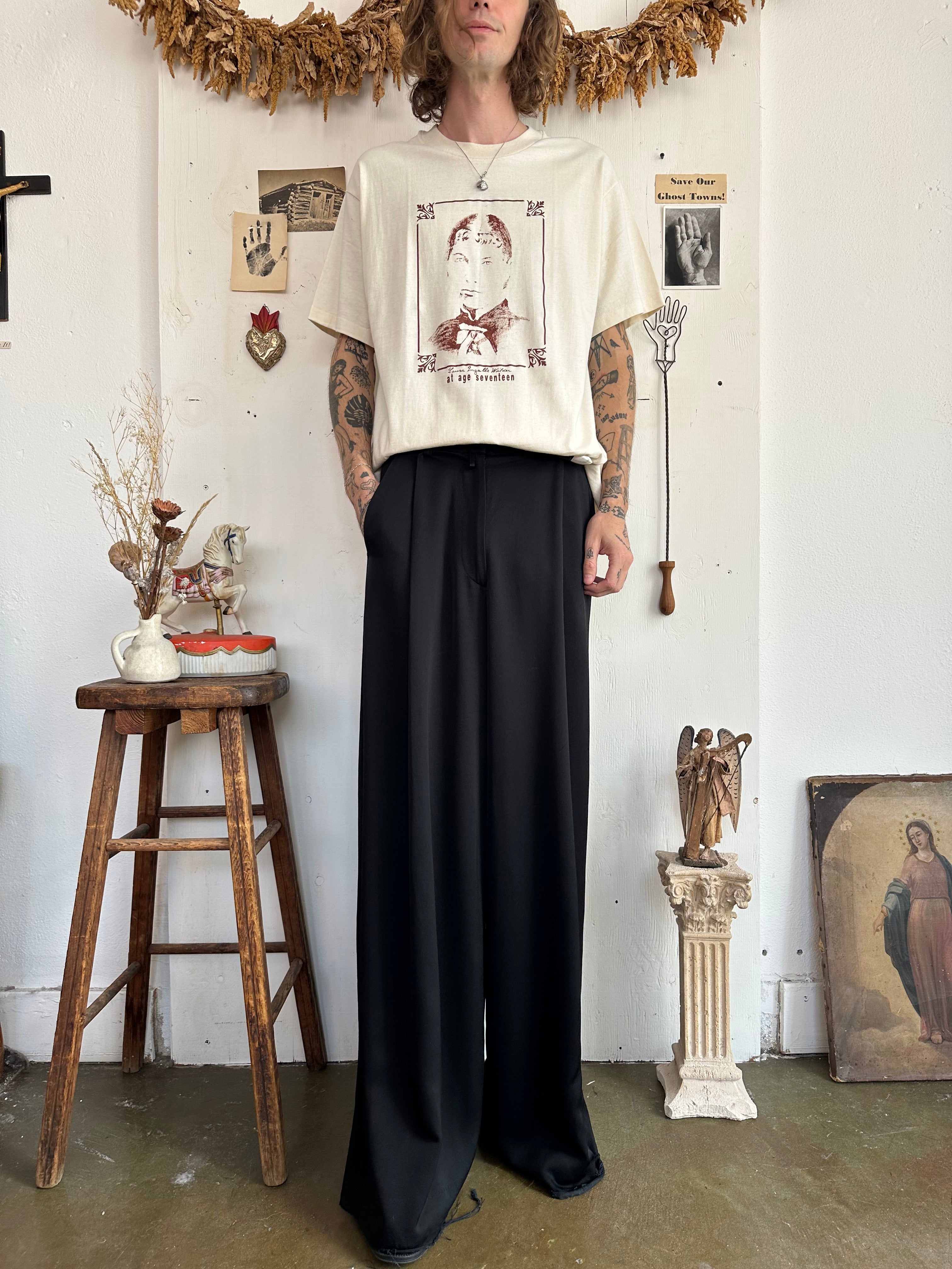 1990s Laura Ingalls Wilder T-Shirt (L)