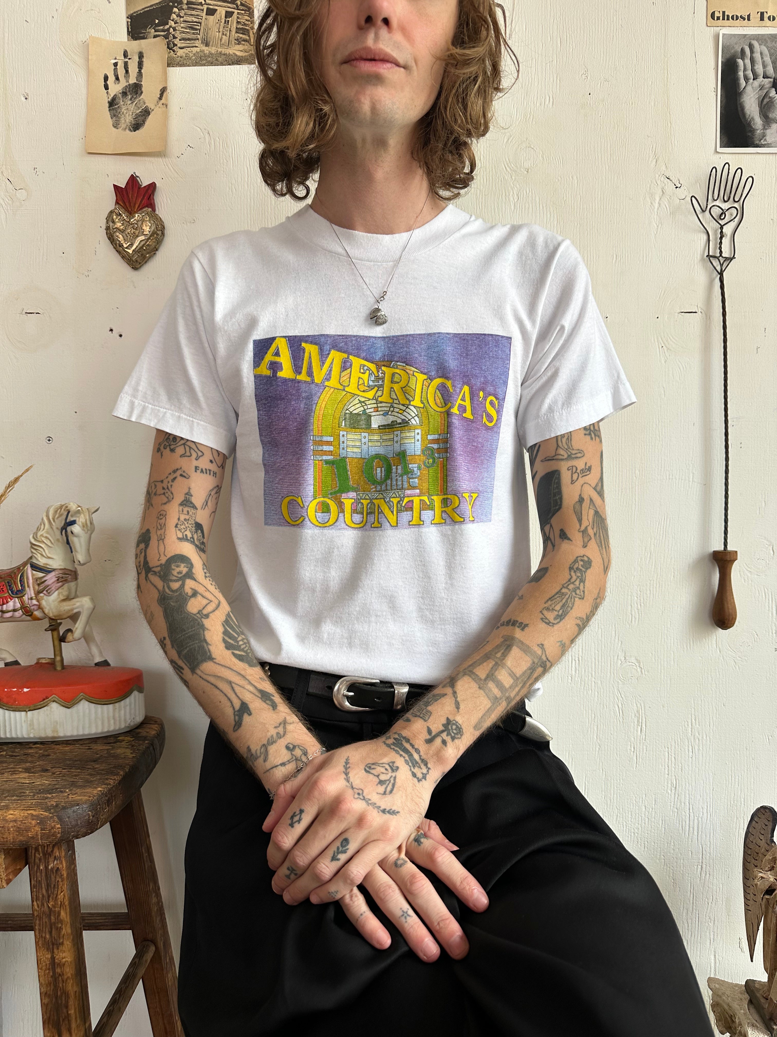 1980s Country Radio T-Shirt (M)