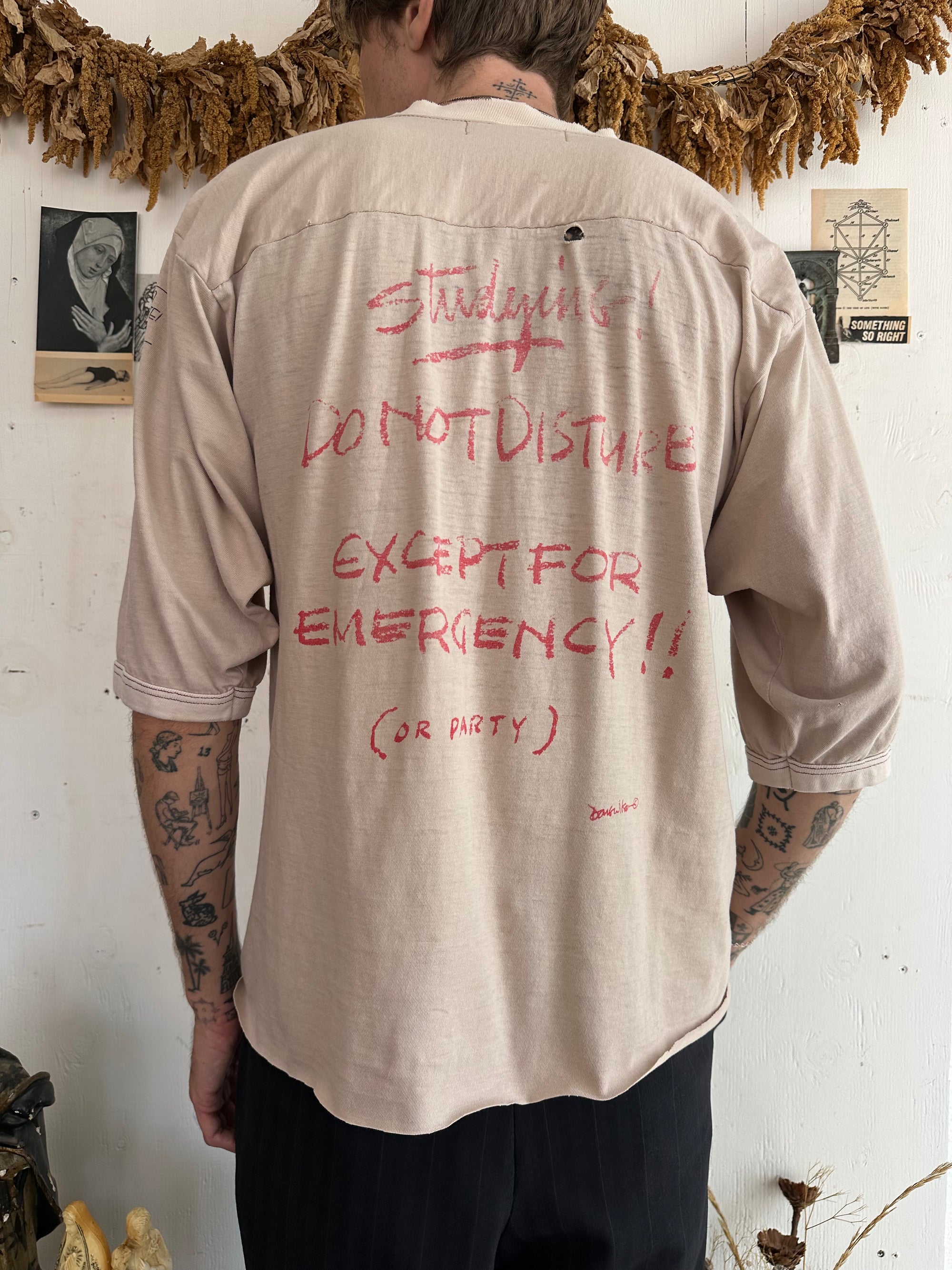 1970s Well Worn Studying! T-Shirt